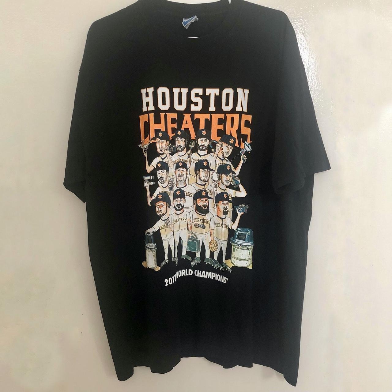 Undefeated Houston Cheaters 2017 T-Shirt