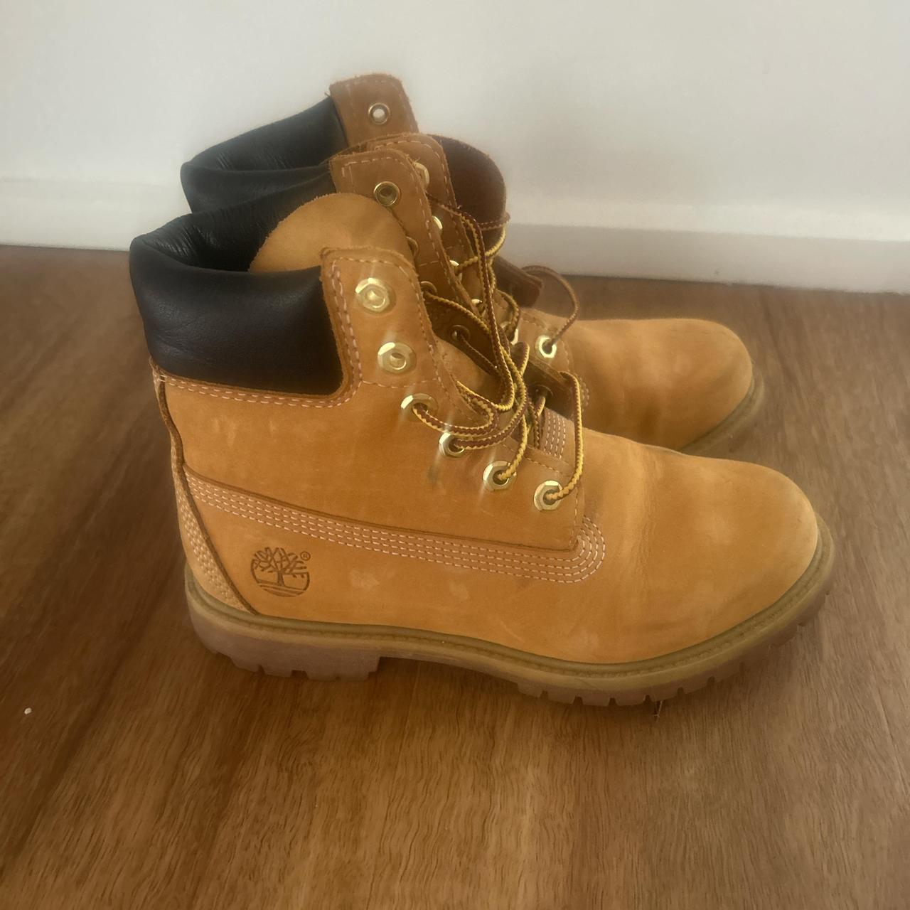 Ladies tan timberland boots on sale