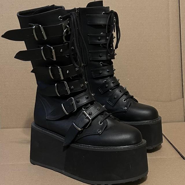 Demonia boots-size-9 - Depop