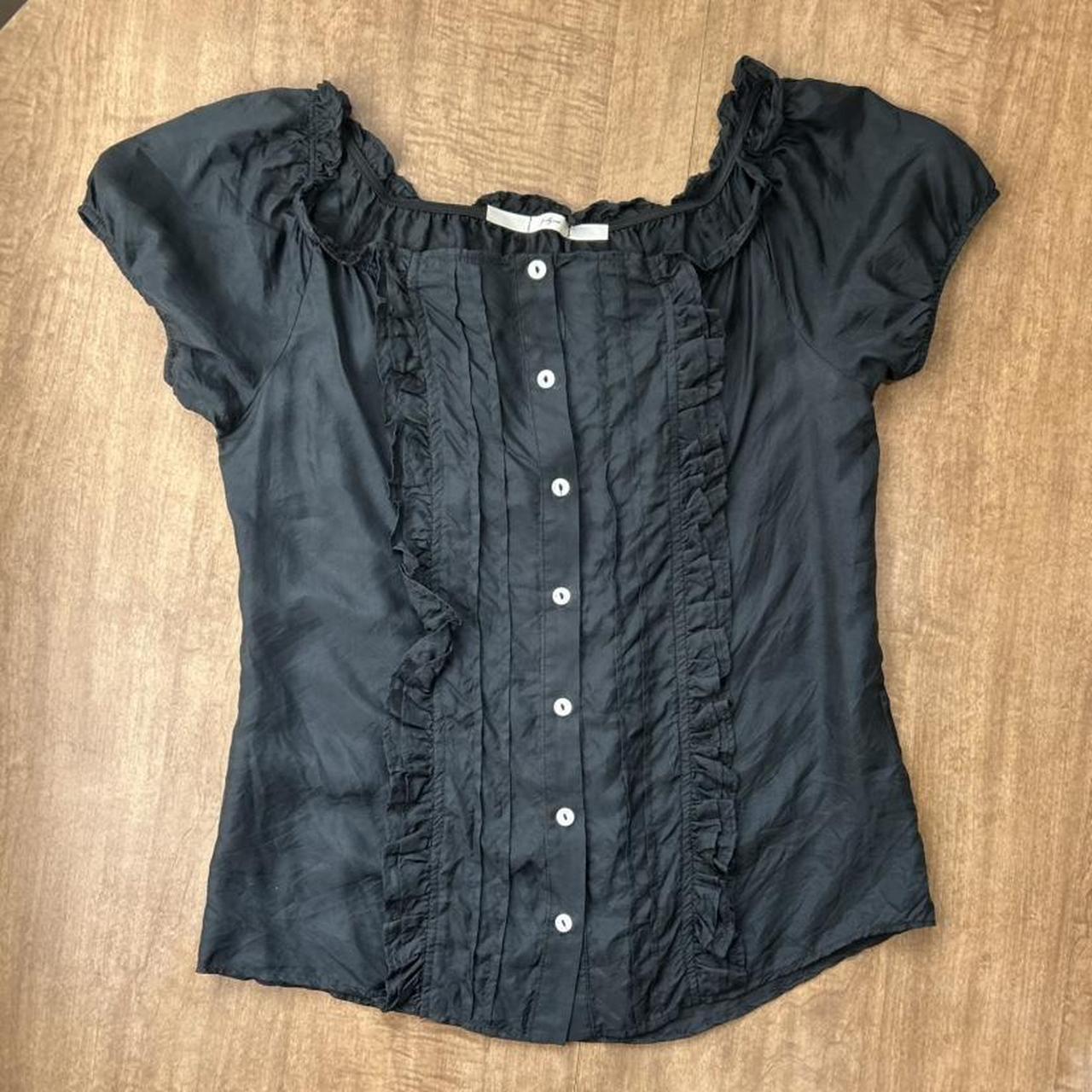 Gibson Women's Blouse - Black - S – Elevated basi… - image 2