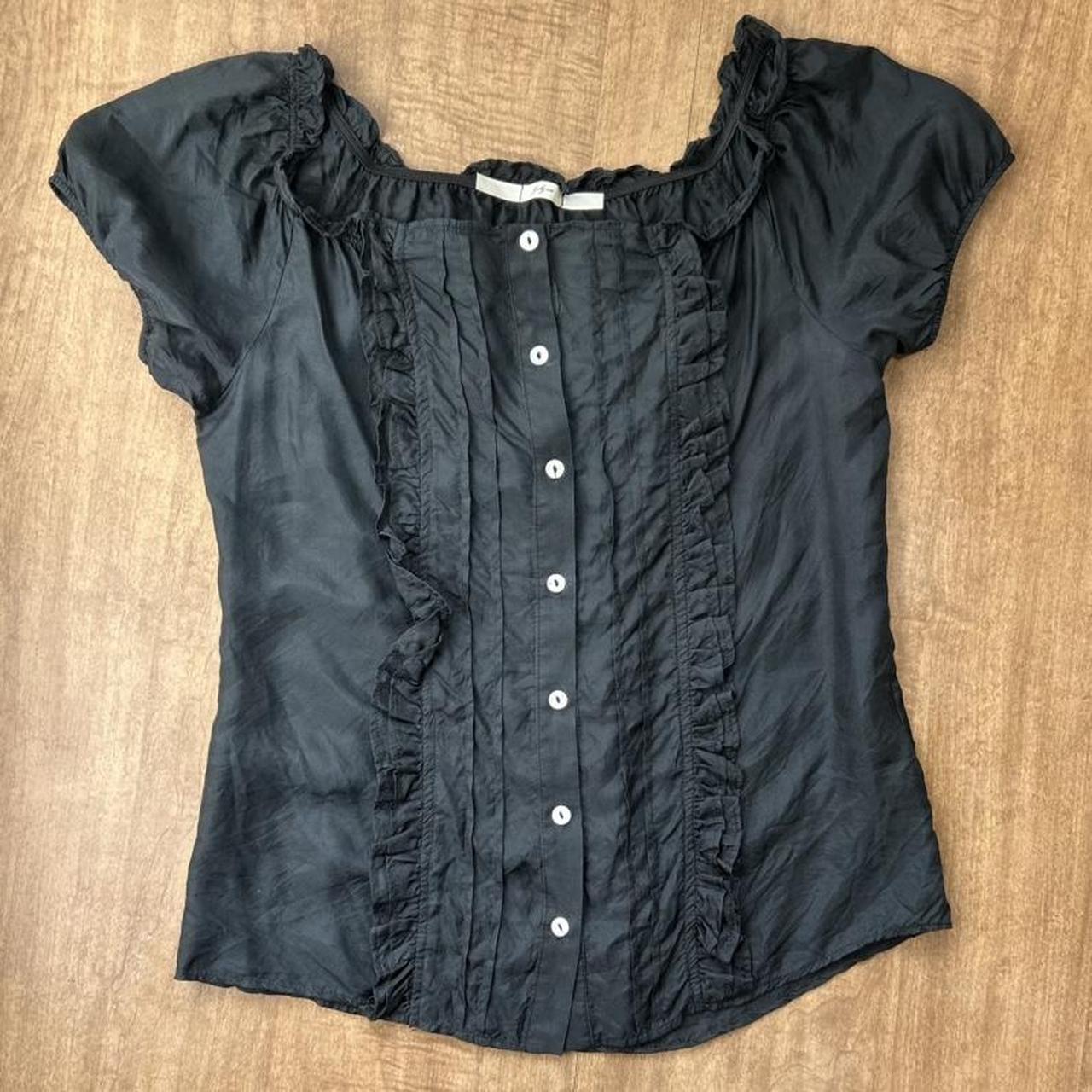 Gibson Women's Blouse - Black - S – Elevated basi… - image 1