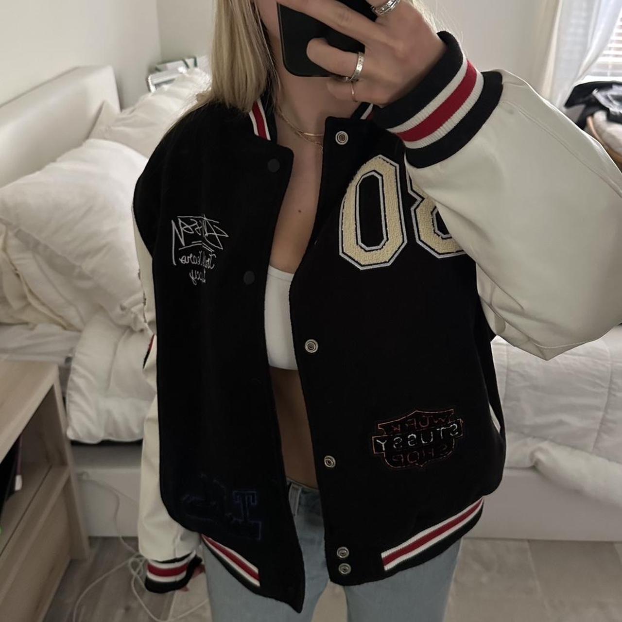 Stussy varsity-jacket - Depop