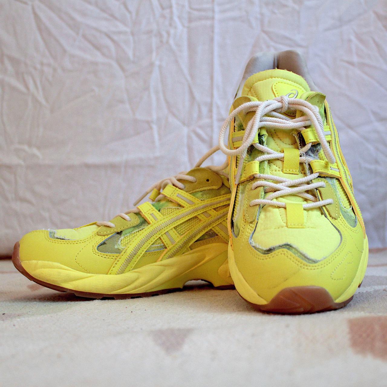 Asics Gel Kayano 5 RE 'Sour Yuzu' Sneakers ... - Depop
