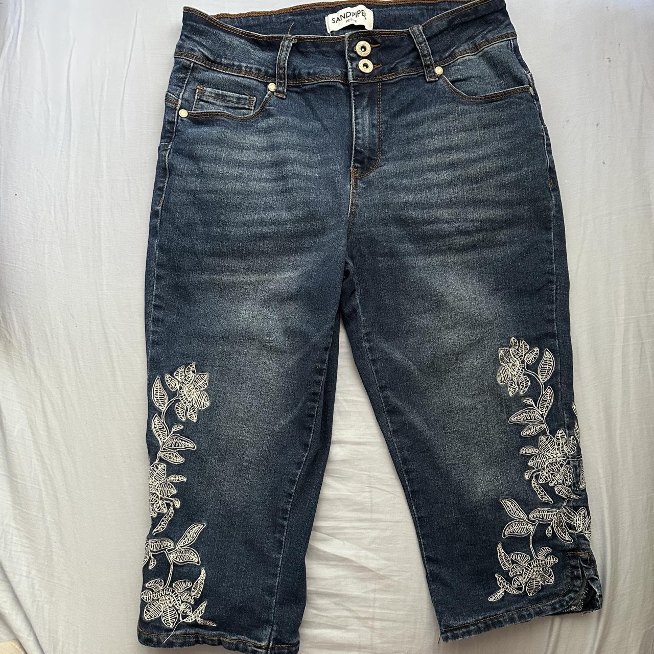 Sandpiper women's blue and navy jeans