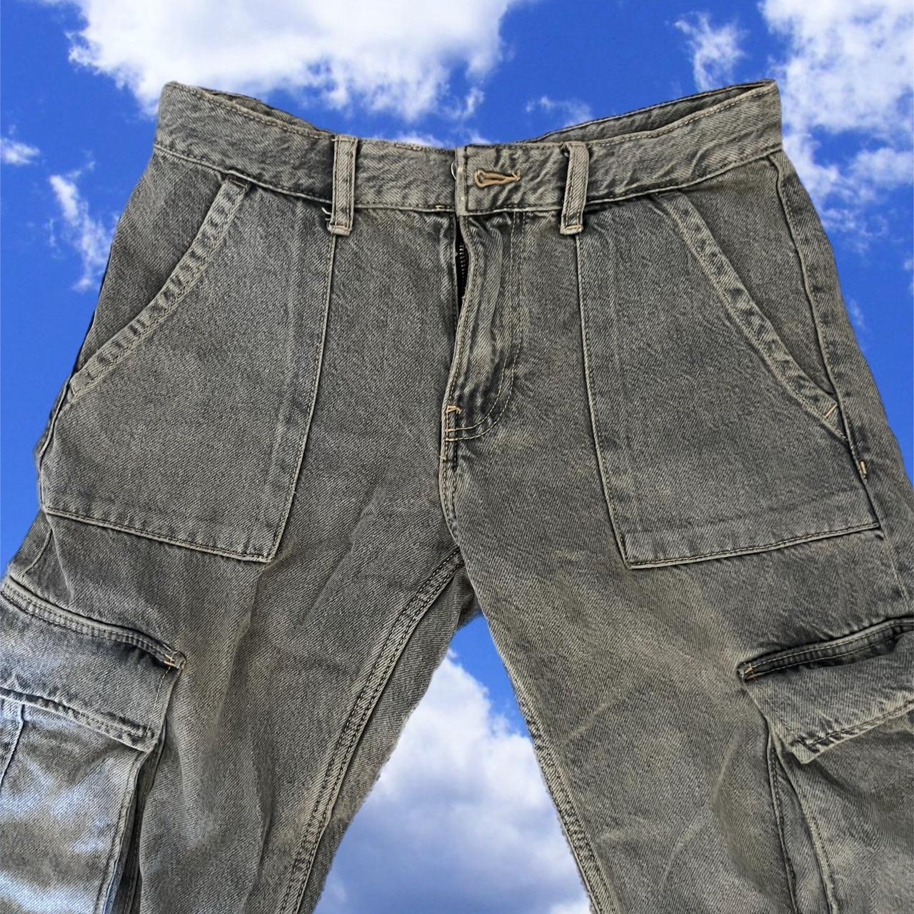ZARA Y2K baggy TRIPP pants inspired denim jeans in a | Depop