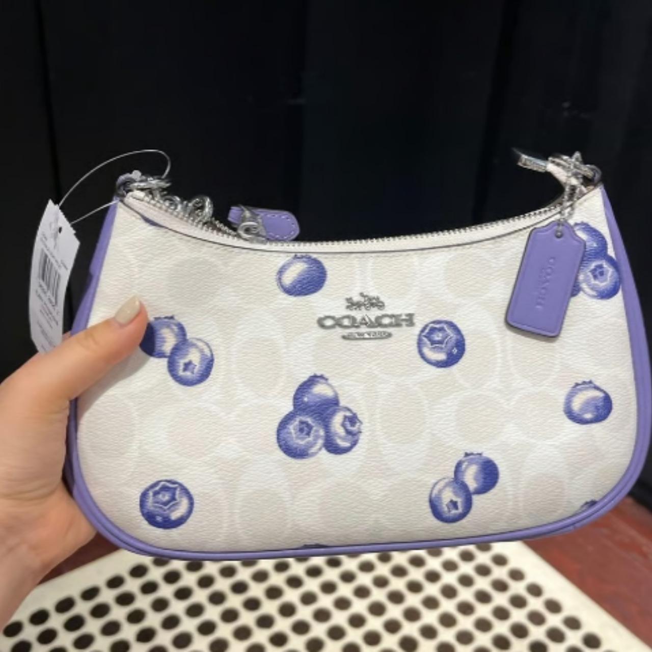 Coach Blueberry Print Women's Shoulder bag Crossbody... Depop
