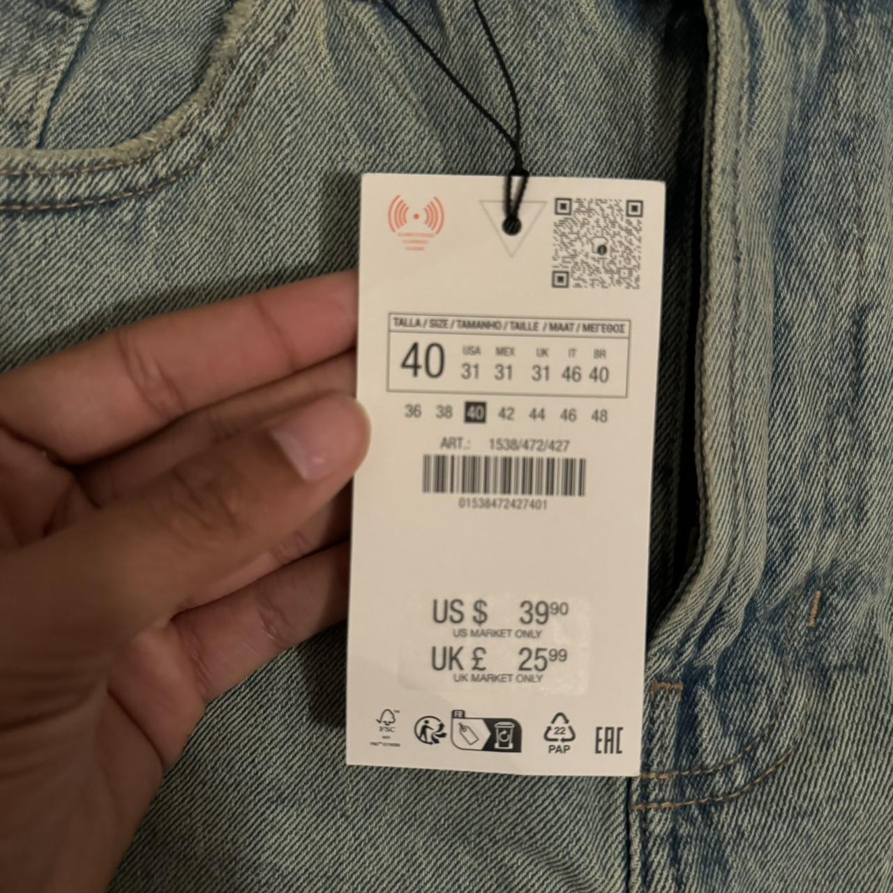 Brand new Zara jorts. Size 31 - Depop