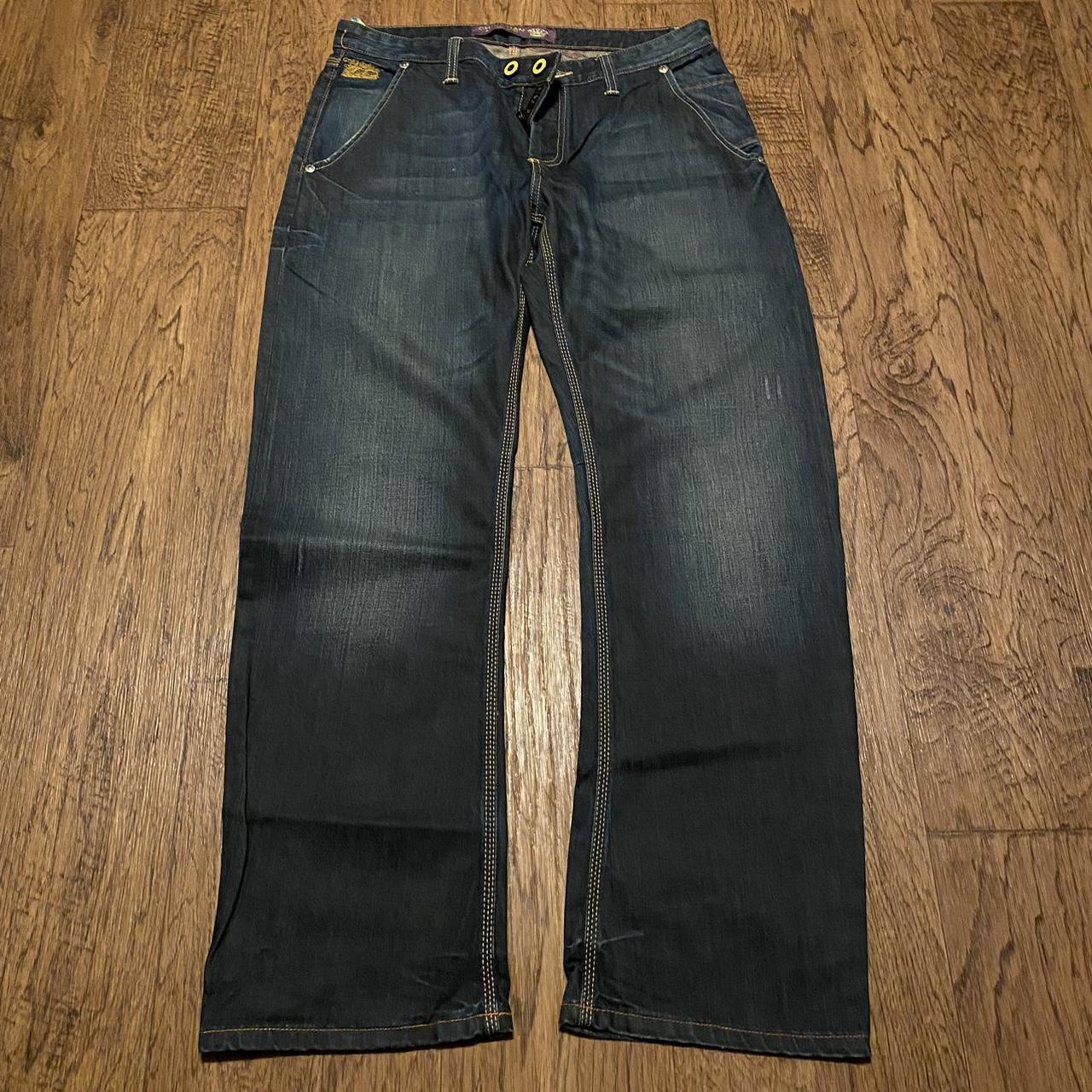archive grunge edhardy scull denim pants - メルカリ