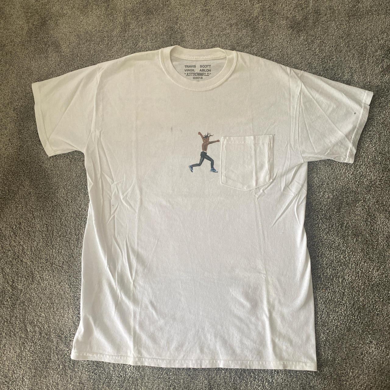 Travis scott off-white hotsell tee