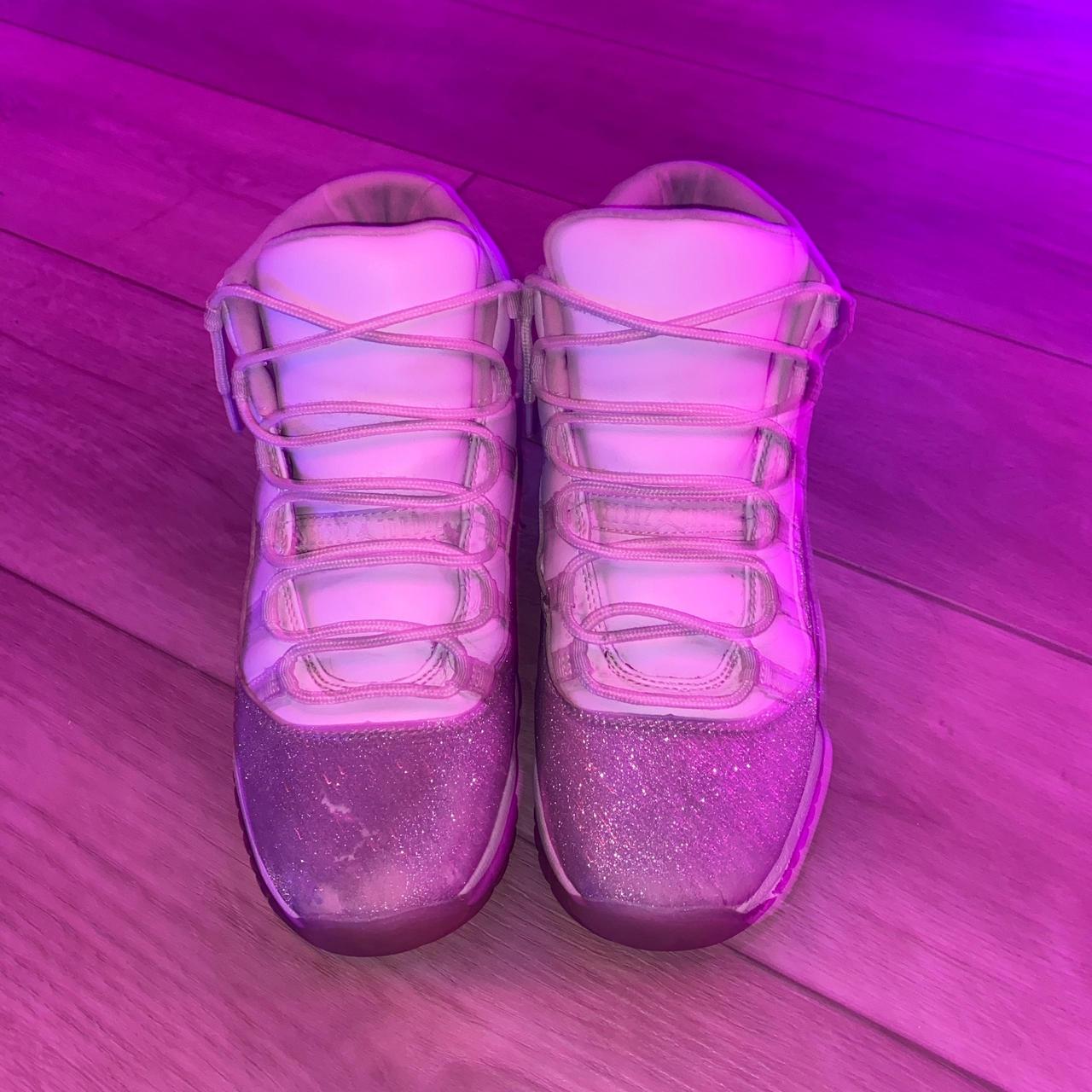 glitter and white jordan 11
