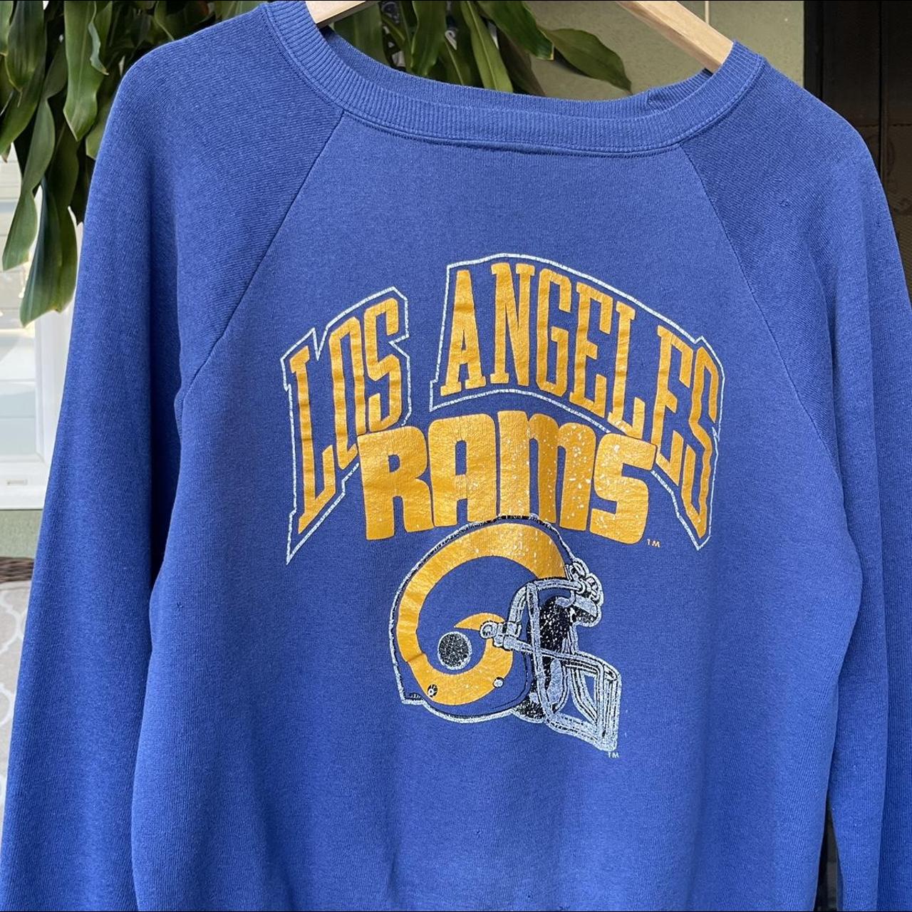 80s Los Angeles Rams Champion tag Made in - Depop