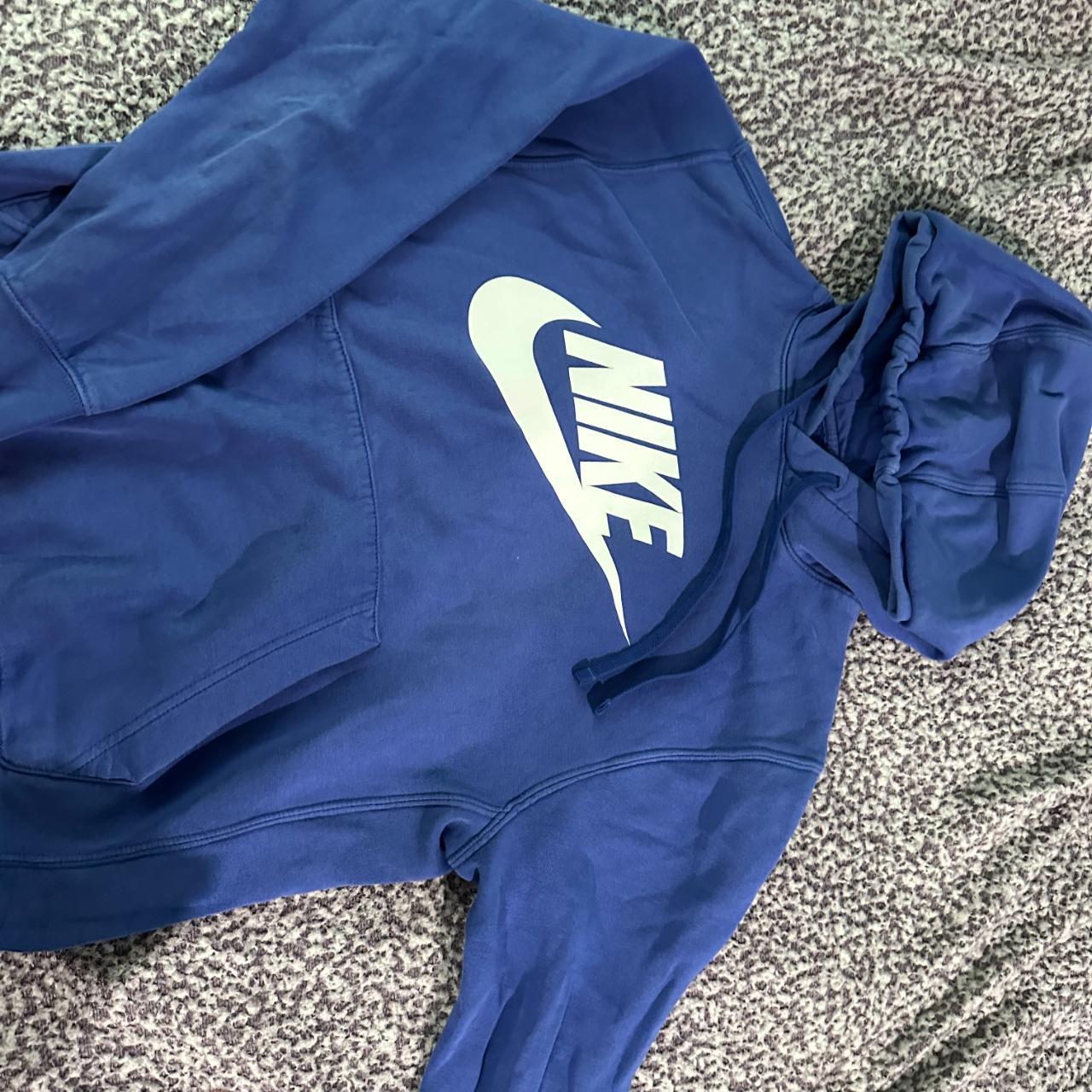 psychic blue nike hoodie