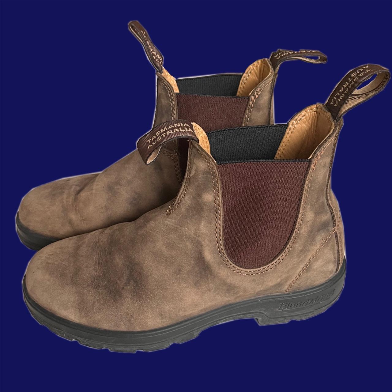 blundstone tan boots