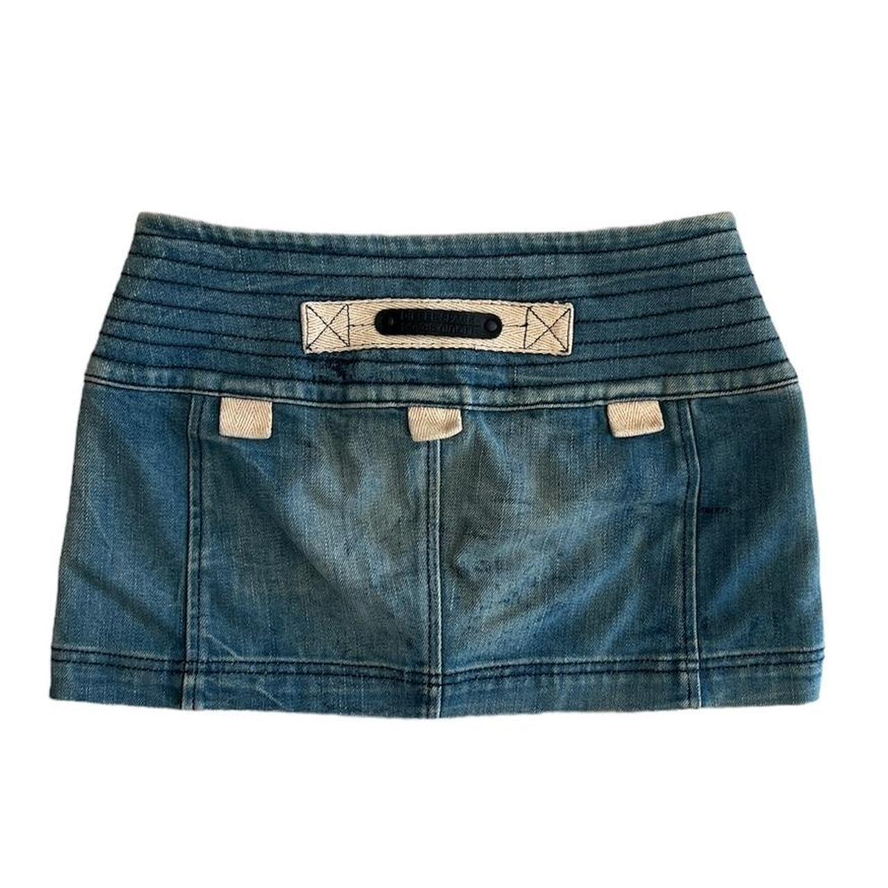 Diesel mini skirt 26 - Depop