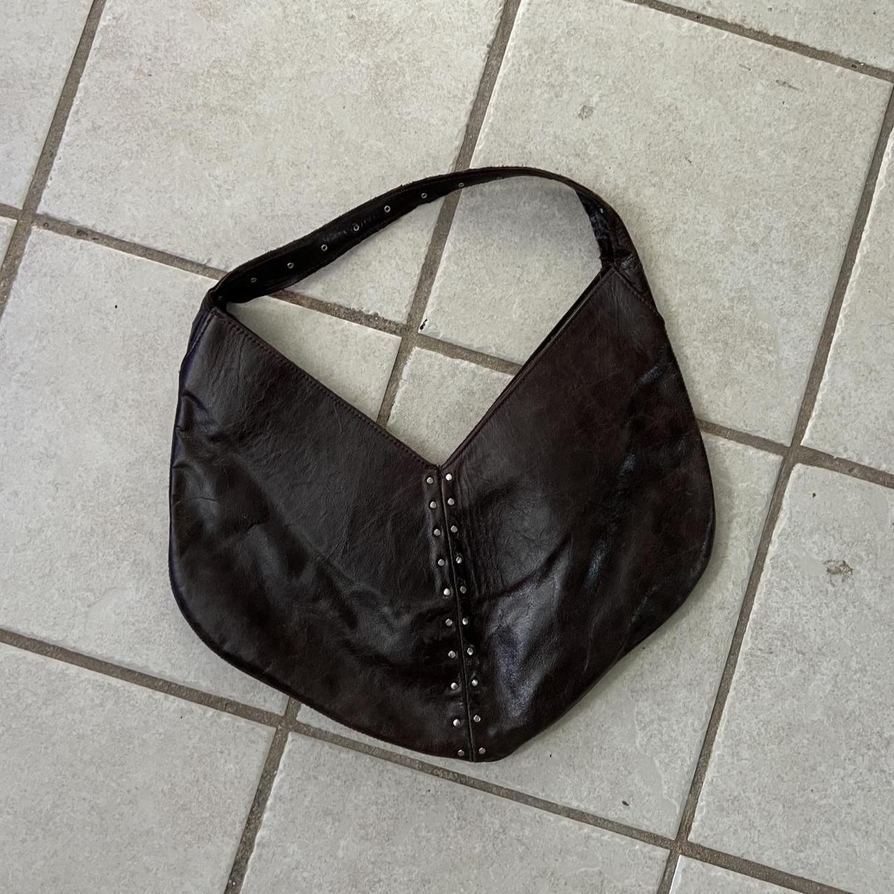 Italian brand Renata Tocci Brown leather shoulder bag - Depop