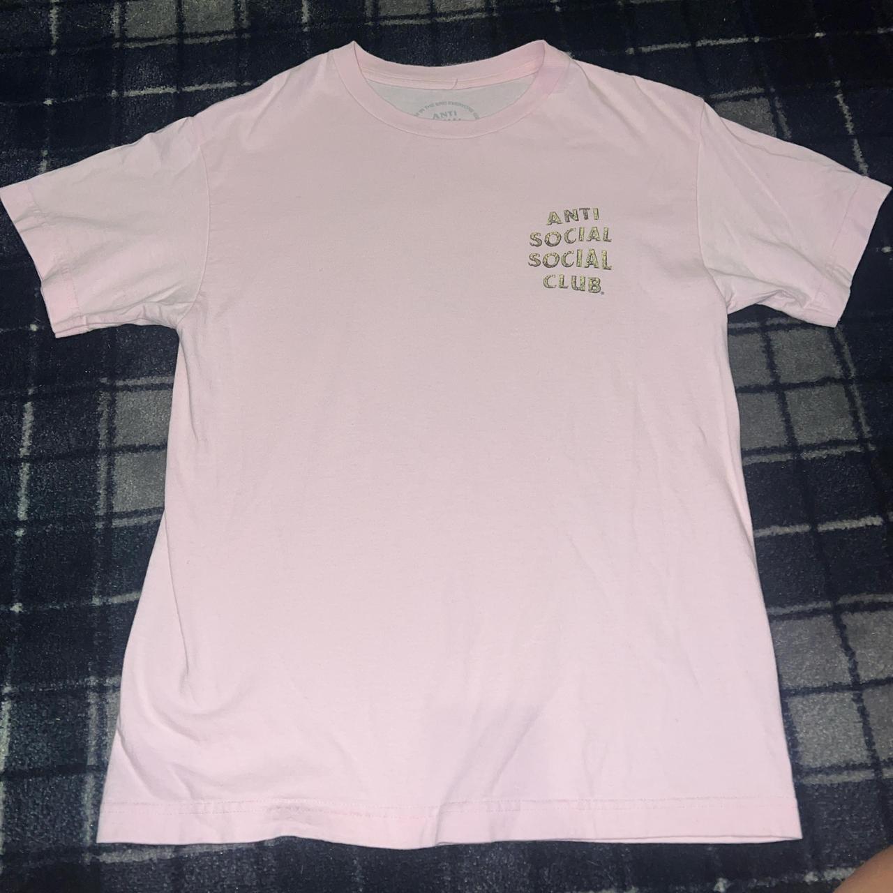 Assc Light Pink Anti Social Social Club Anti Social Social Club