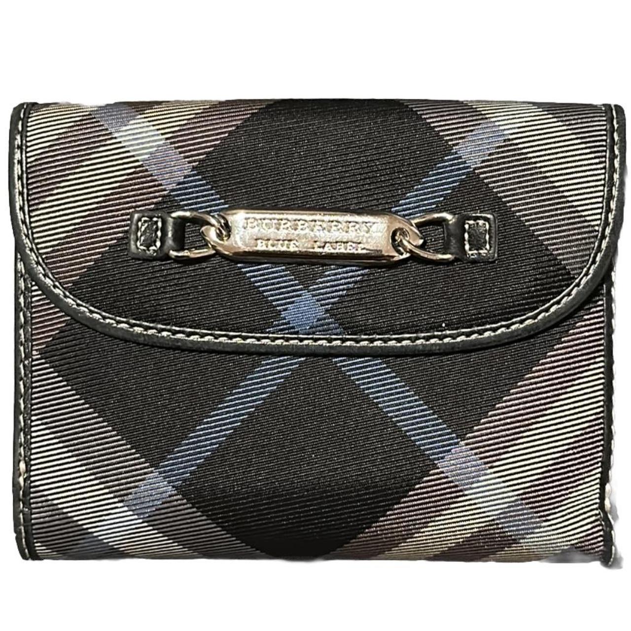 Authentic Burberry blue label Nova check black Depop