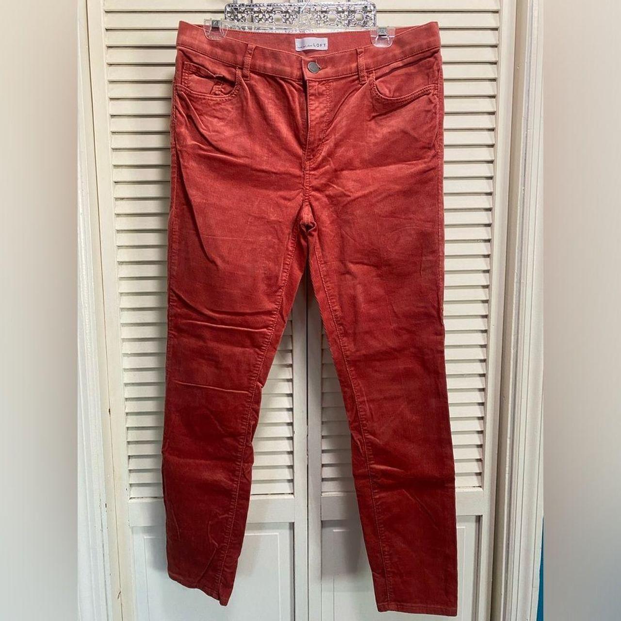 Loft modern skinny corduroy fashion pants