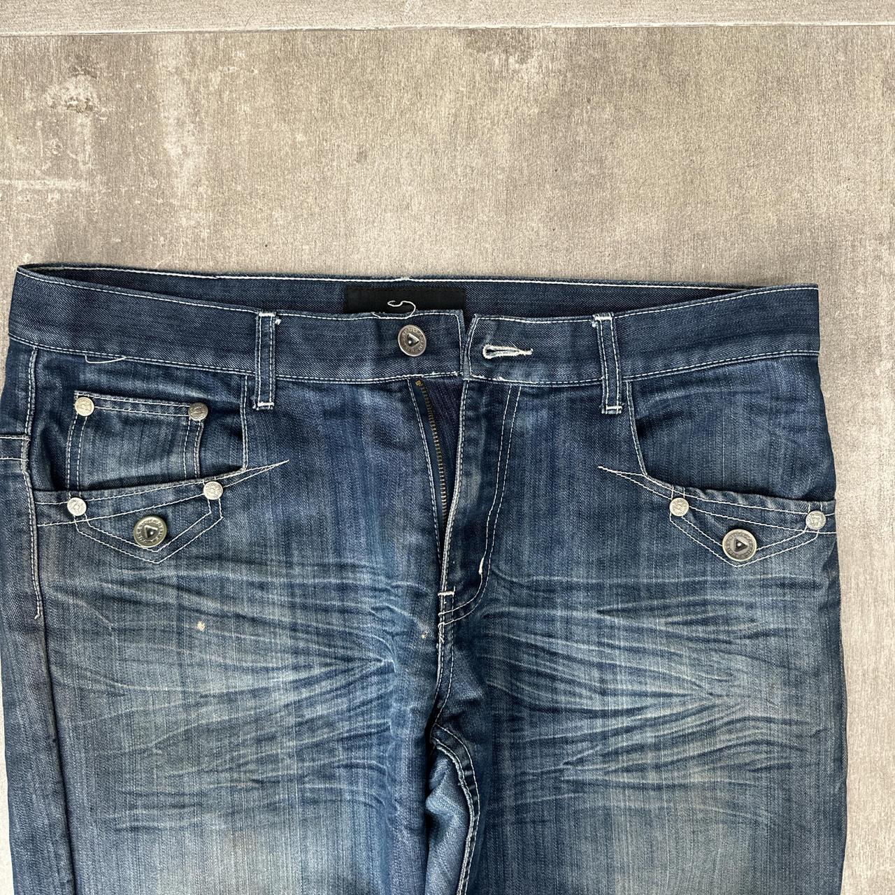 F.U.S.A.I By FOCUS USA INC. Washed Jeans, Size | Depop