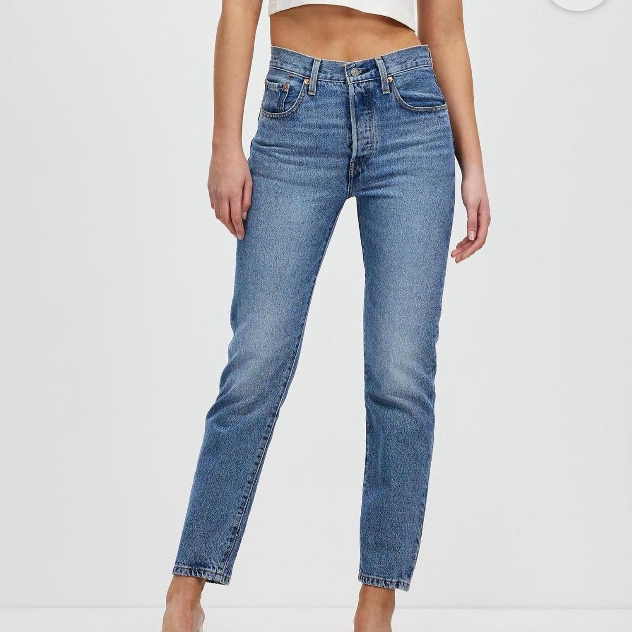 Levi's 501 crop Colour: Must be mine Depop