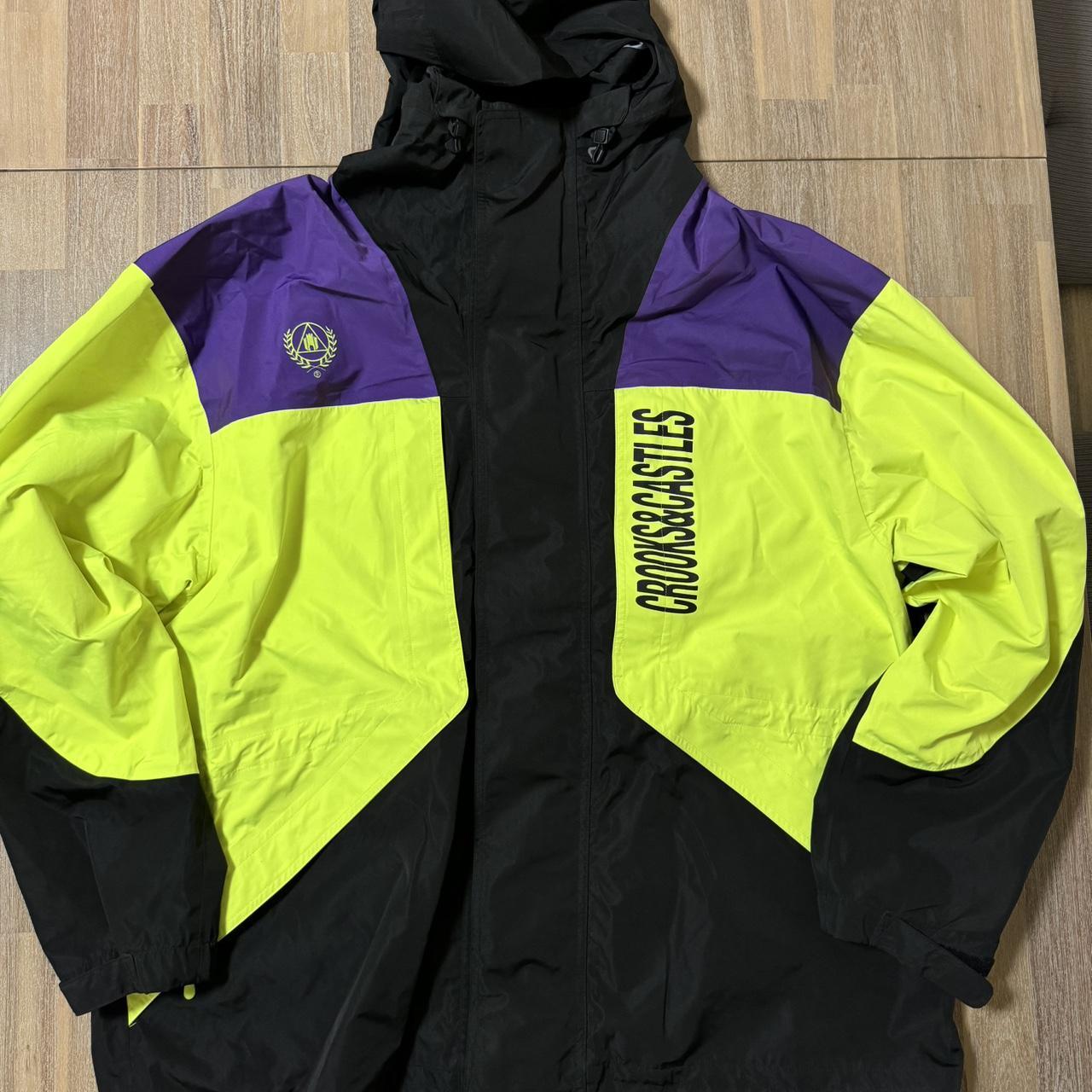 Crooks and castles windbreaker best sale