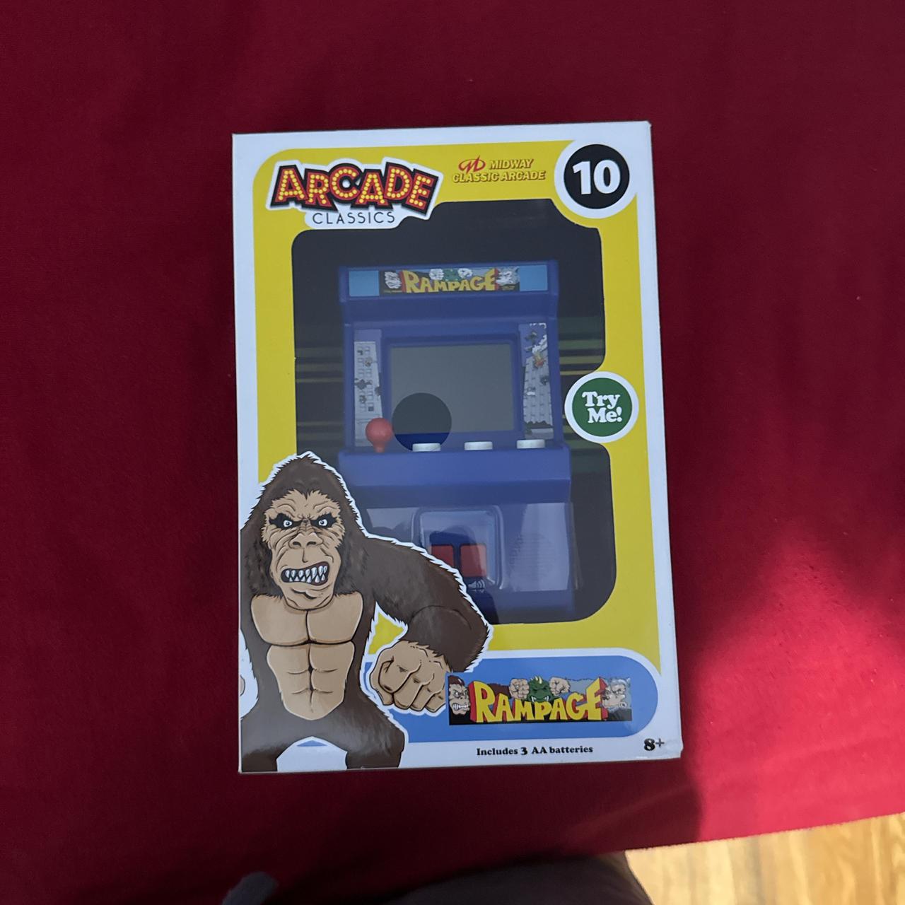 Mini donkey kong arcade machine