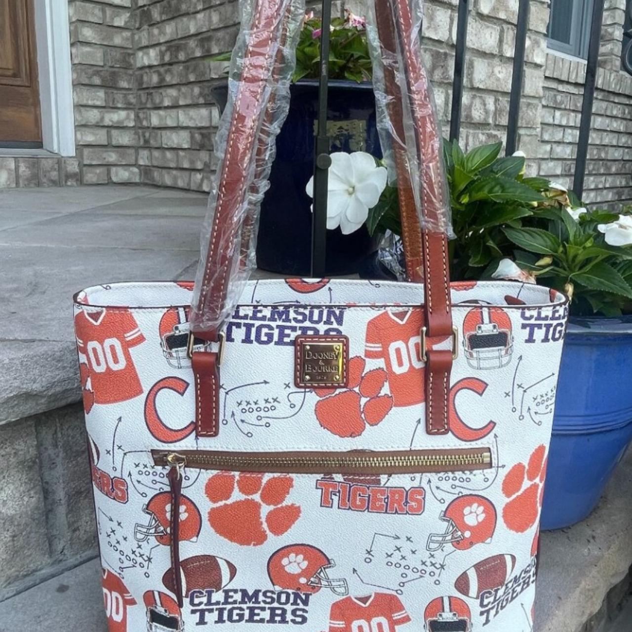 Clemson fashion Dooney and Burke purse