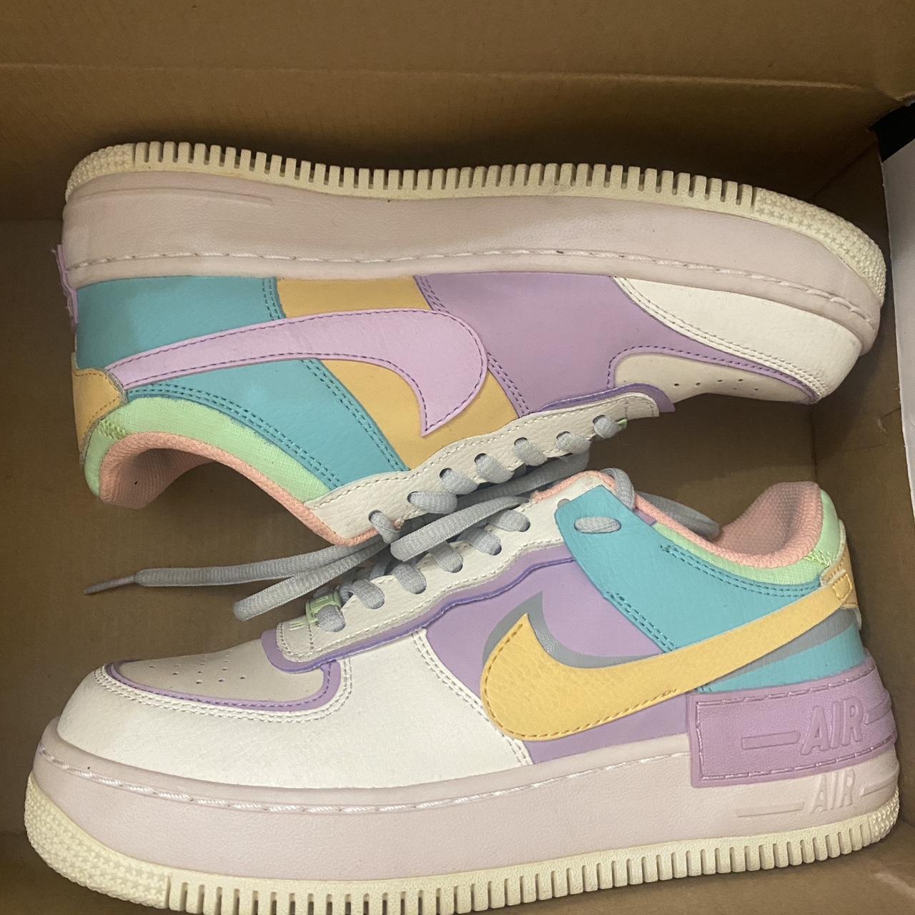 Nike air-force-1-shadow-pale-ivory - Depop