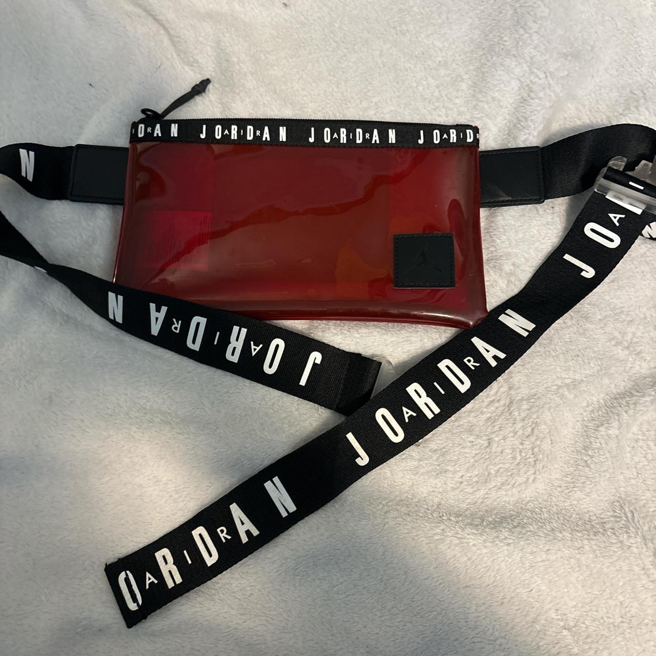 Jordan belt bag red on sale