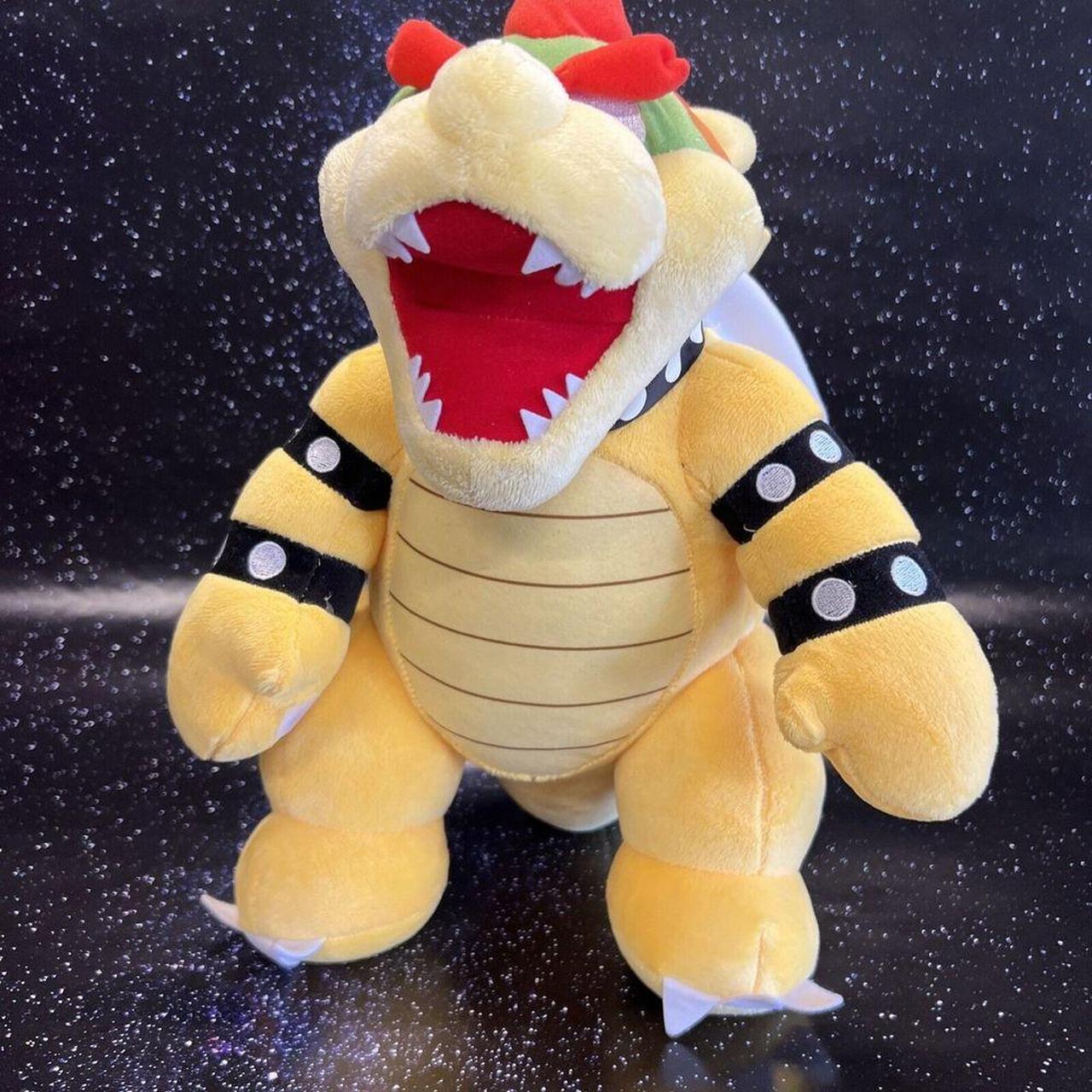 Build A Bear Bowser King Koopa Super Mario Brothers Plush 15” With Sound cheapest