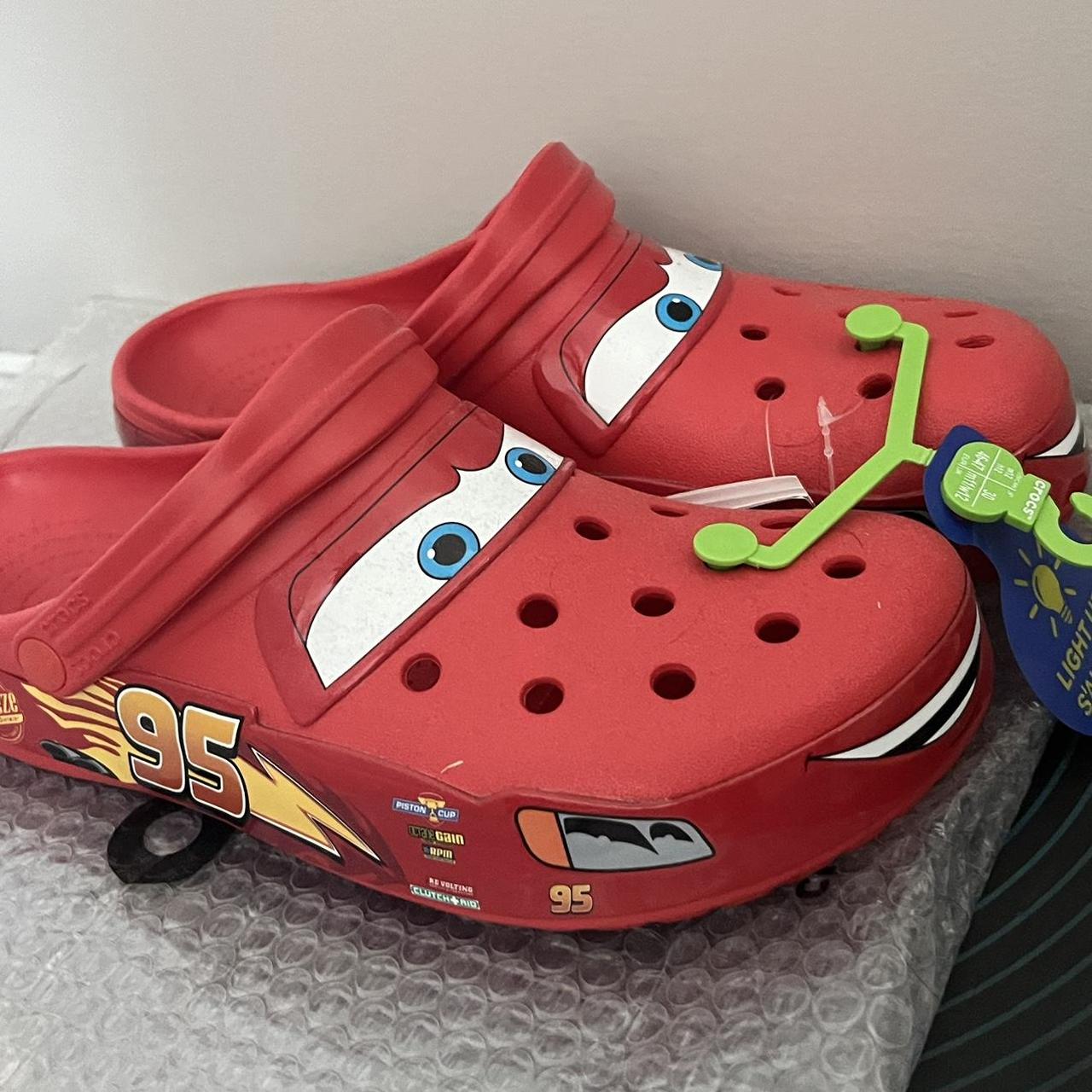 Adult lightning mcqueen crocs online