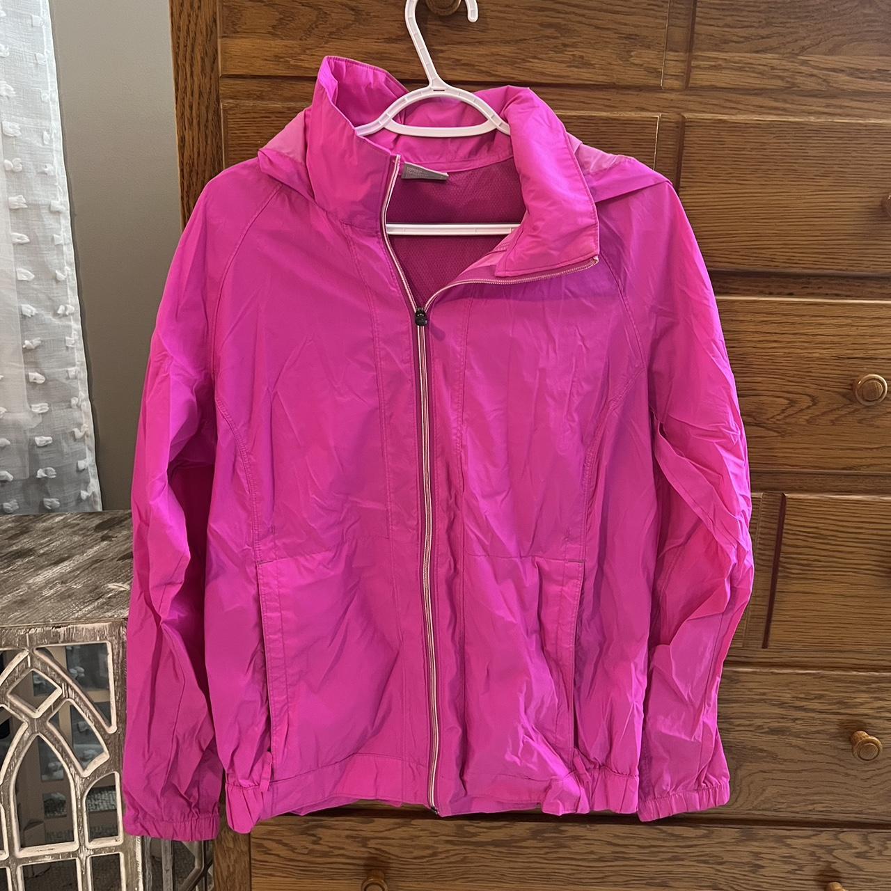 Hot pink columbia rain jacket hotsell