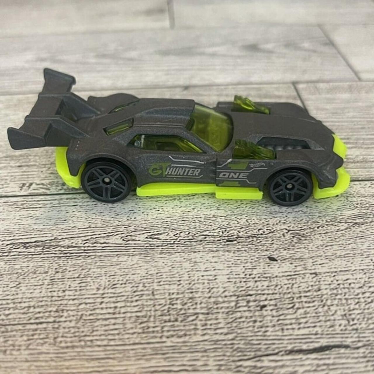 2014 Mattel Hot Wheels GT Hunter Grey Car With. Depop