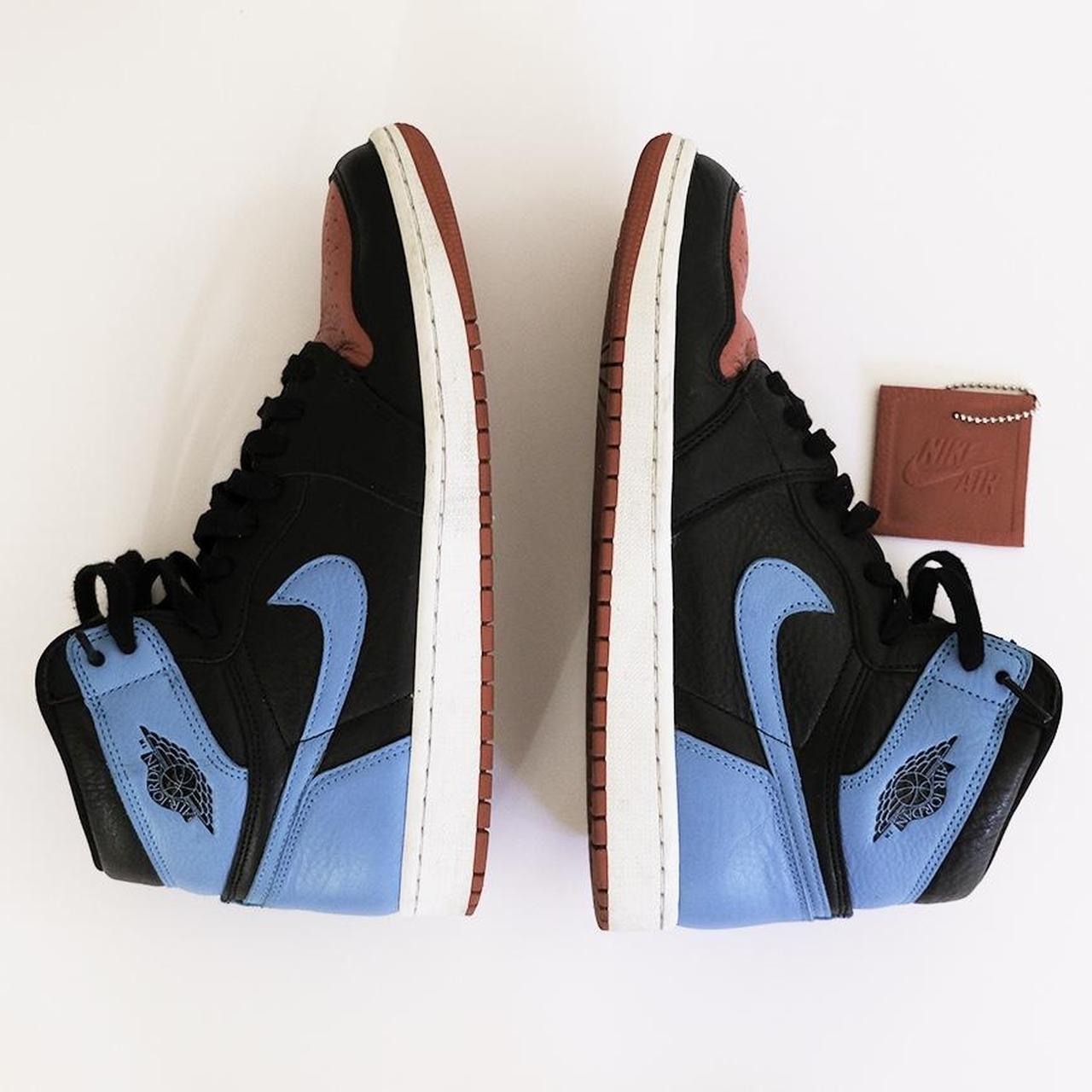 unc blue jordan 1 high