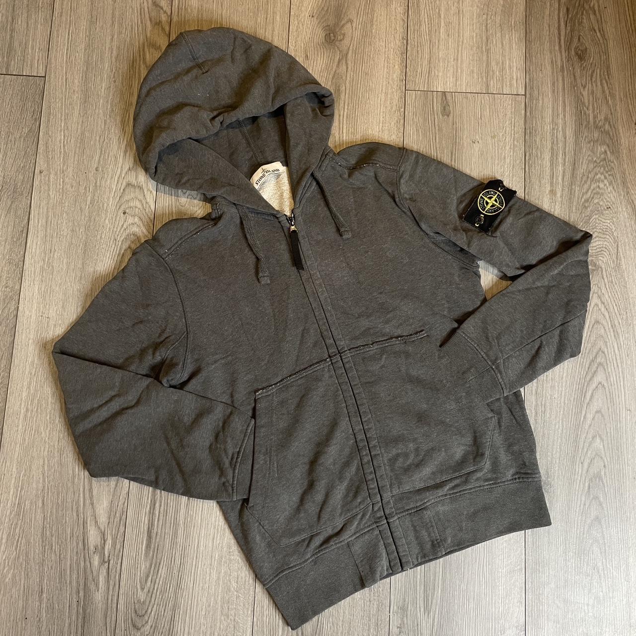 Stone Island Fleece & Shorts set grey Hooded zip | Depop Stone Island Fleece & Shorts set grey Hooded zip | Depop