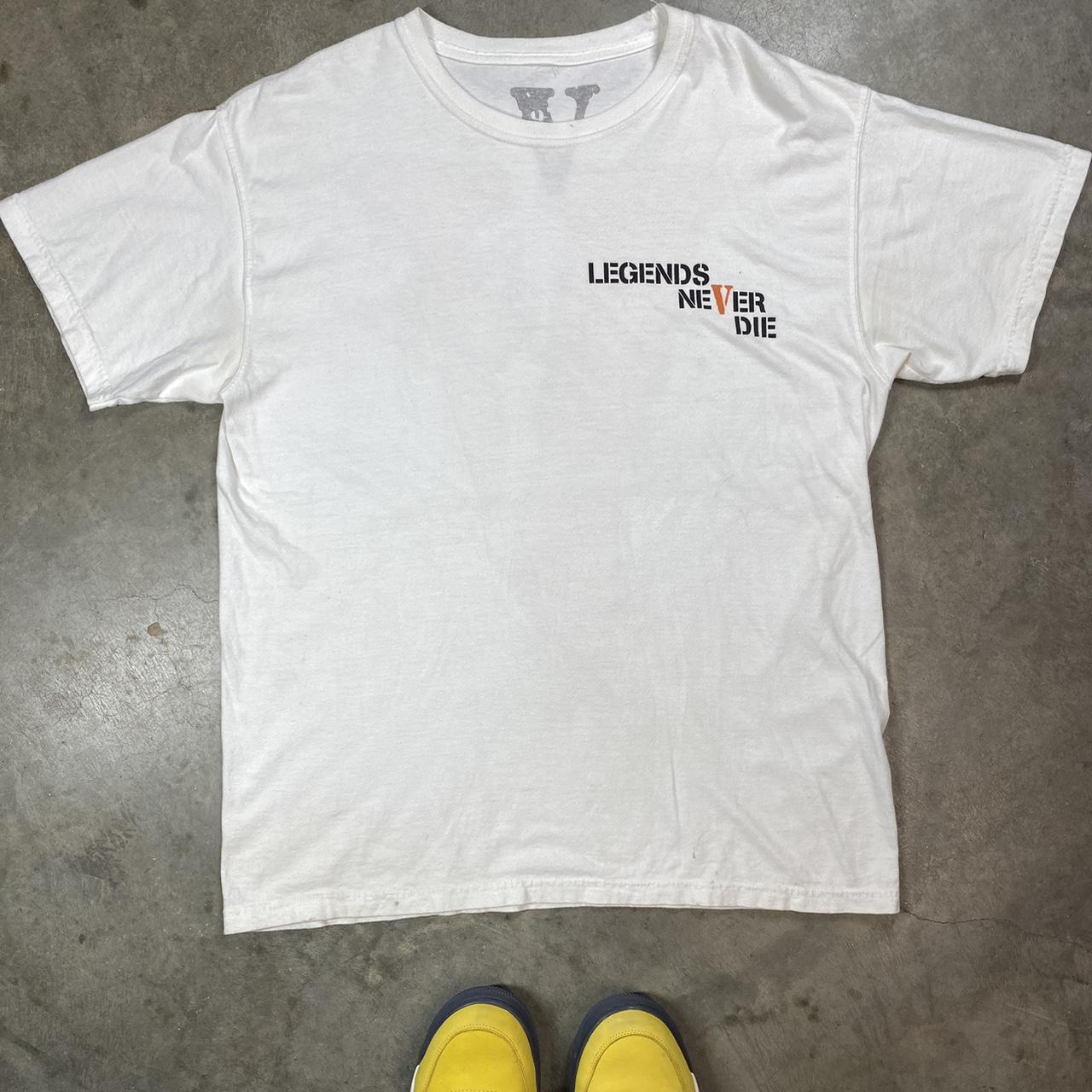 ヴィローン バタフライ Juice Wrld Vlone Butterfly Tee White Juice WRLD X VLONE Butterfly Tee White Size Medium TS-JW3104