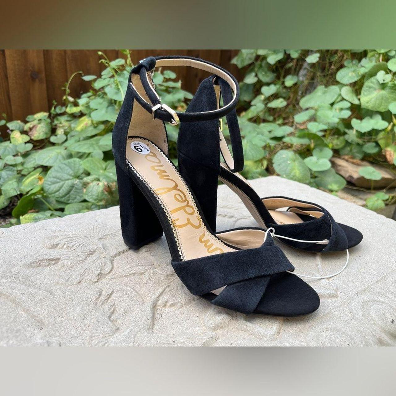 Sam Edelman Yancy Block Heel Ankle Strap Sandals. Depop