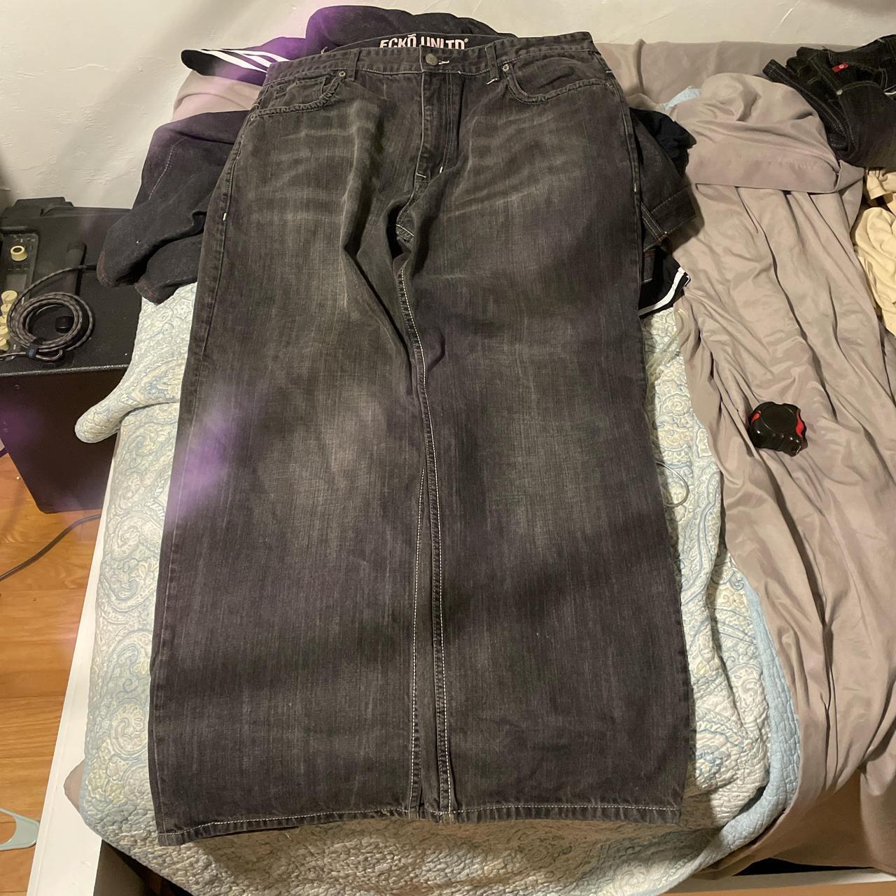 Ecko Unltd. Men's Jeans Grail skull ecko jeans,... - Depop