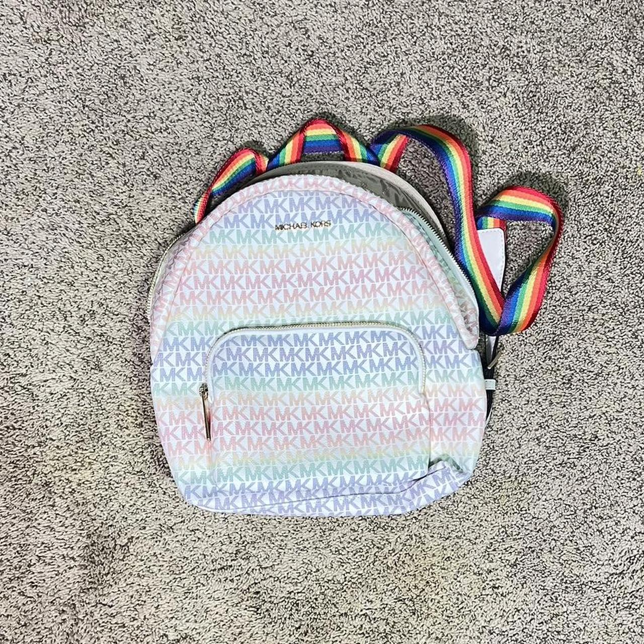 Rainbow michael kors backpack best sale