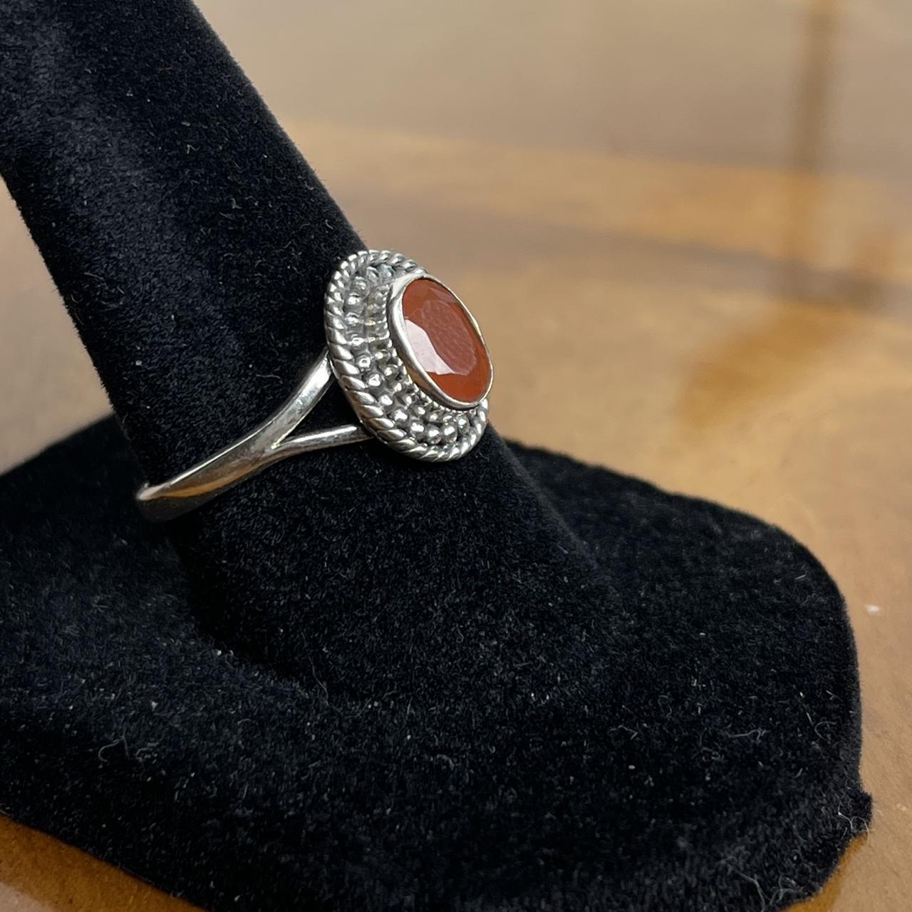 Women's Ring - Silver – Solid sterling ring size … - image 3