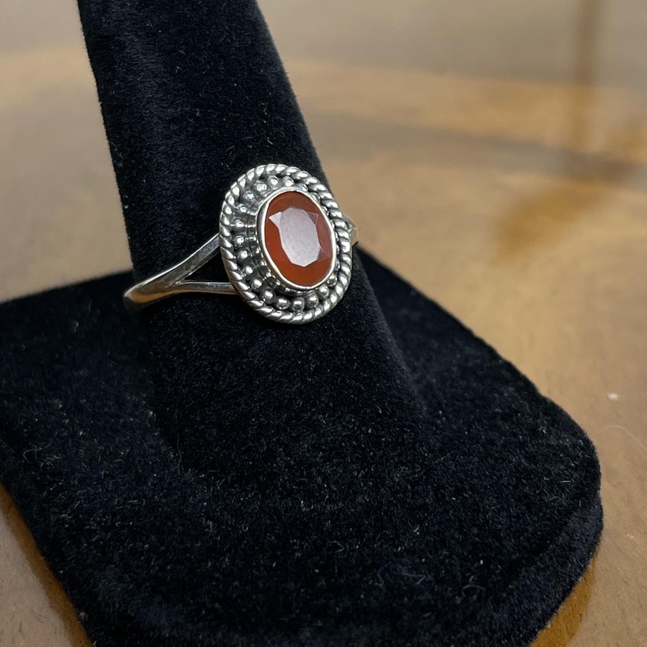 Women's Ring - Silver – Solid sterling ring size … - image 2