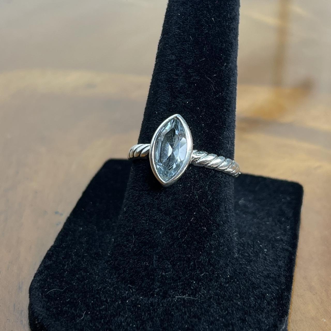 Women's Ring - Silver – Solid sterling silver rin… - image 3