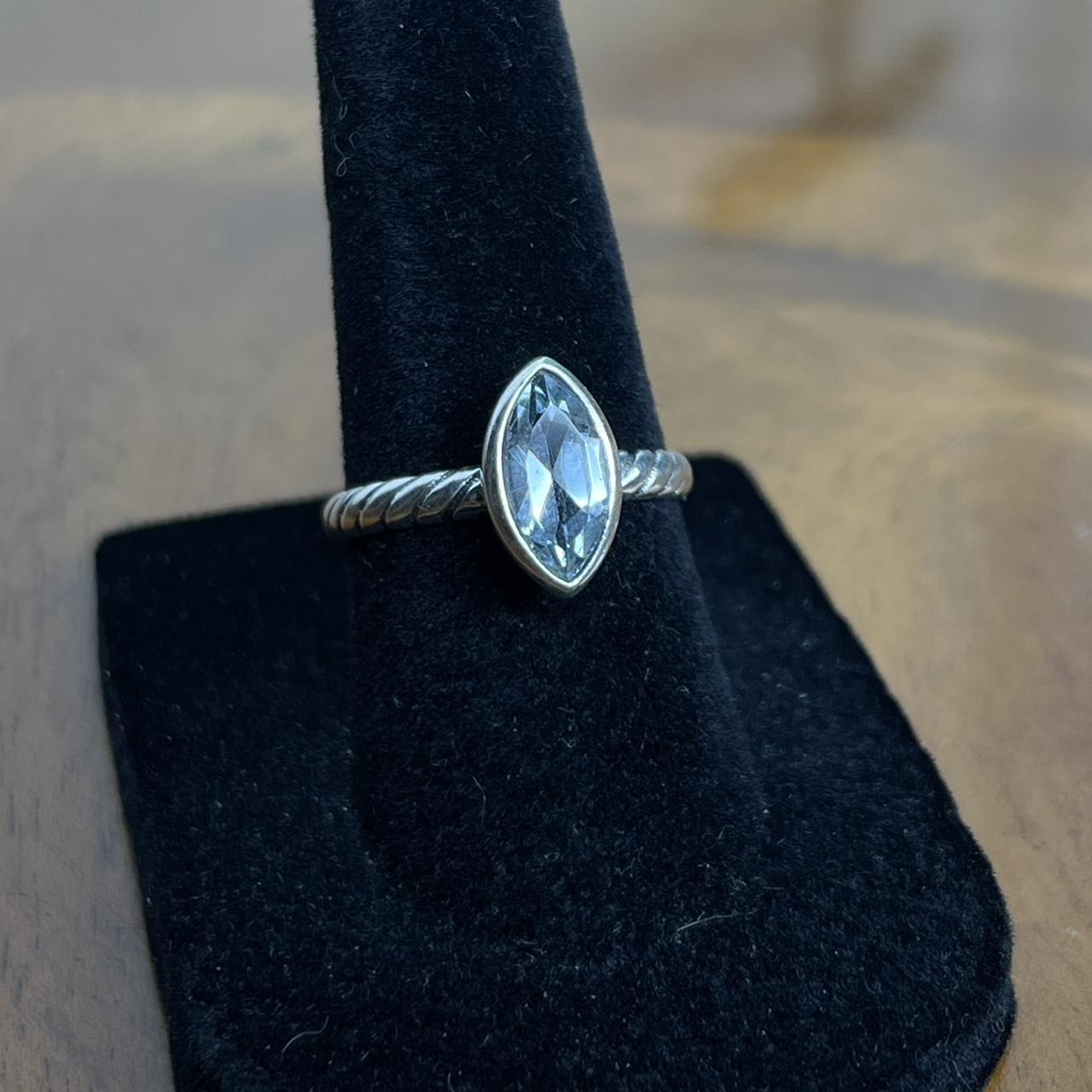 Women's Ring - Silver – Solid sterling silver rin… - image 2