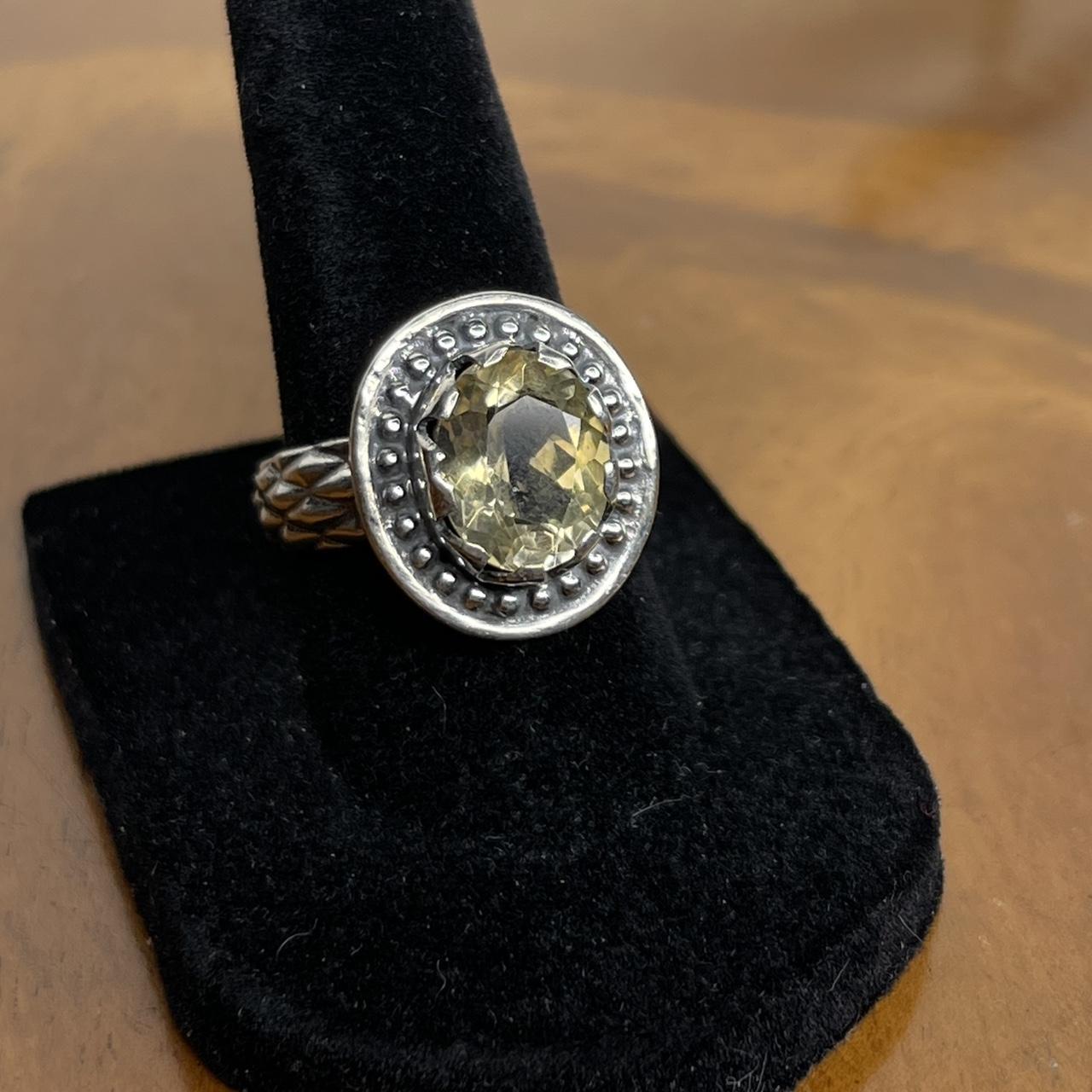 Women's Ring - Silver/Gold – Solid sterling silve… - image 2