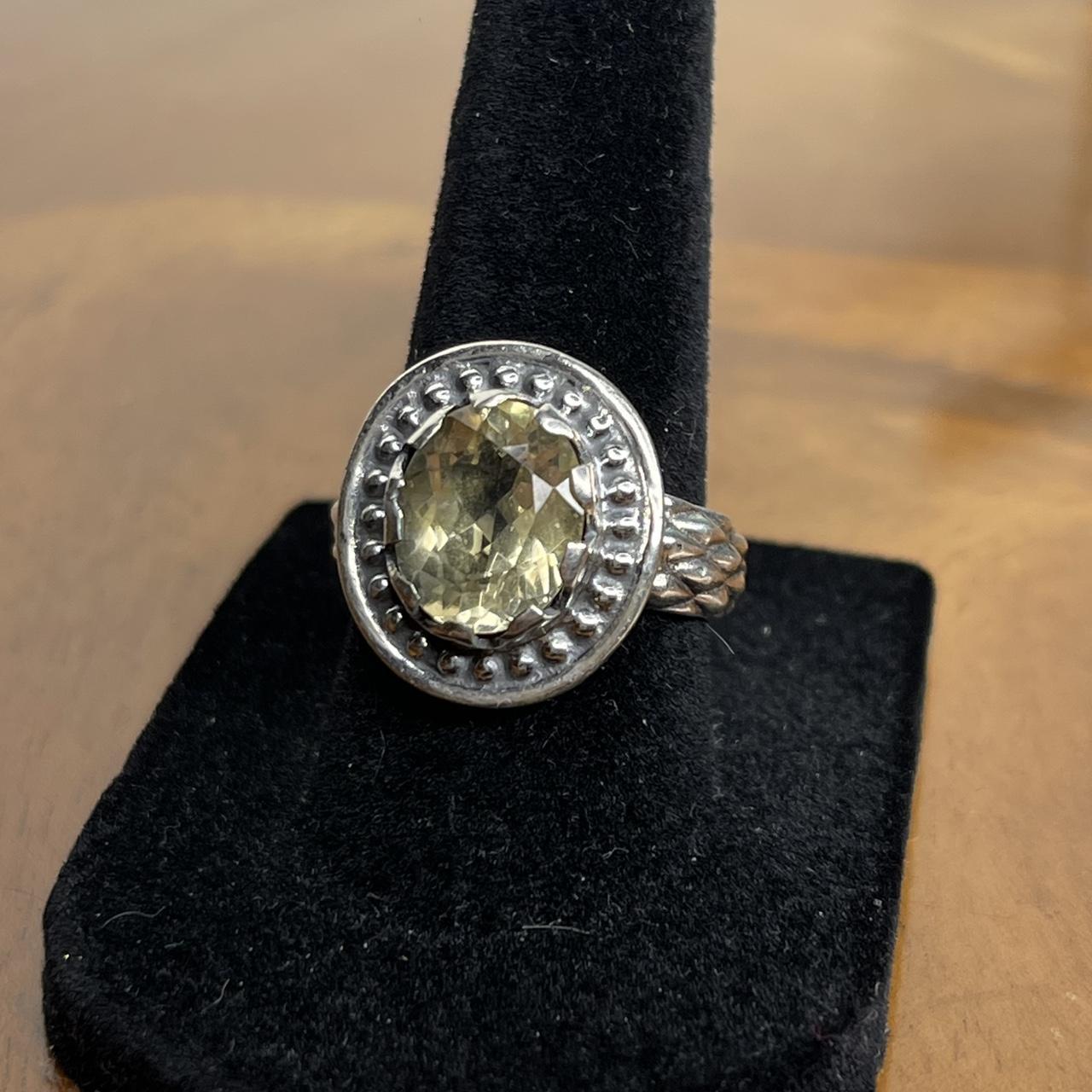 Women's Ring - Silver/Gold – Solid sterling silve… - image 3