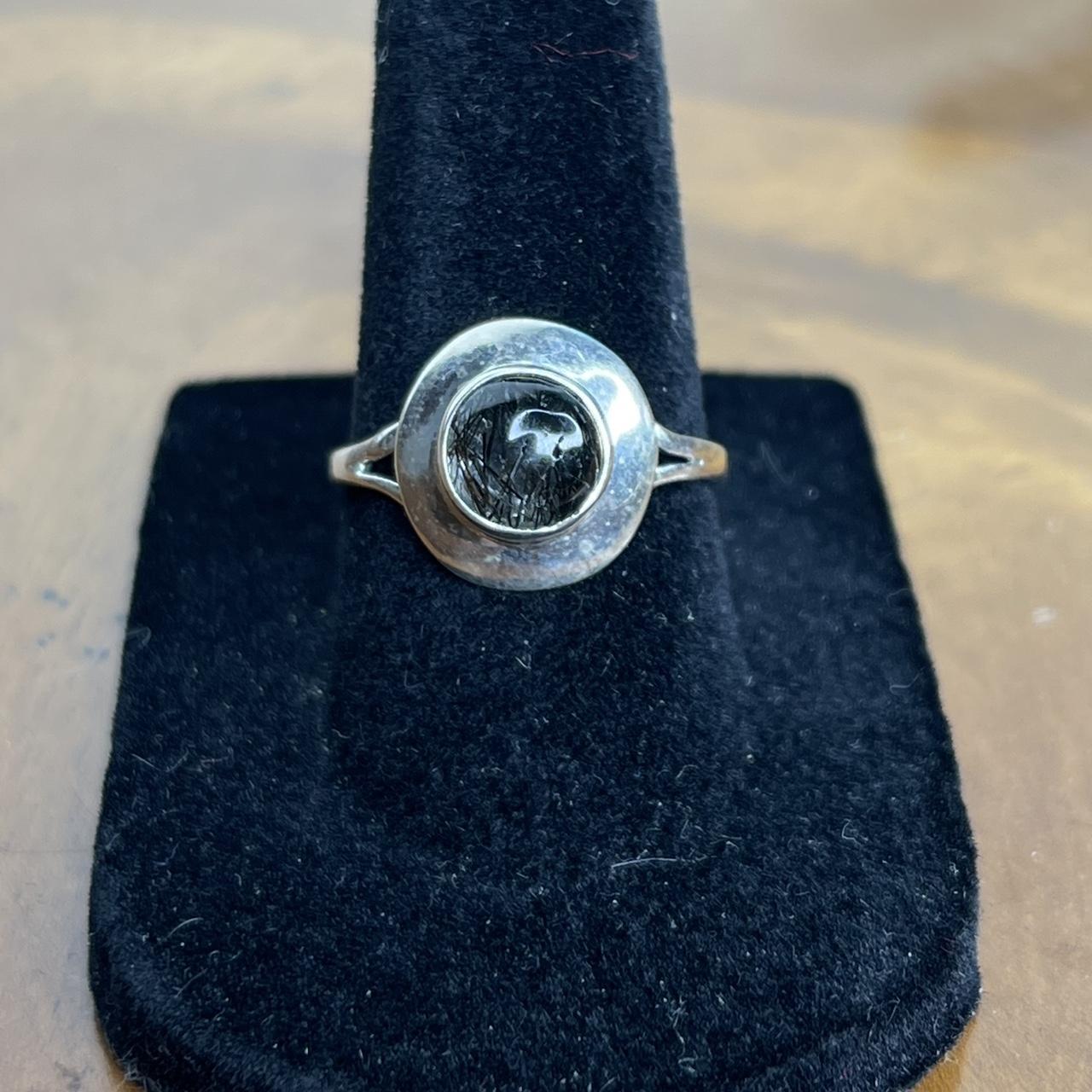 Women's Ring - Silver/Gold – Solid sterling silve… - image 1