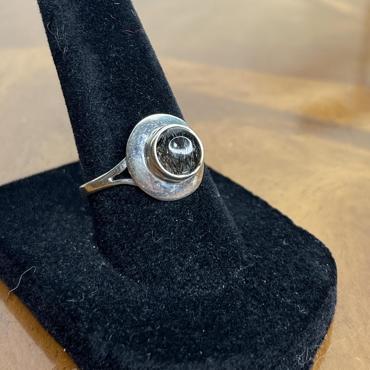 Women's Ring - Silver/Gold – Solid sterling silve… - image 3