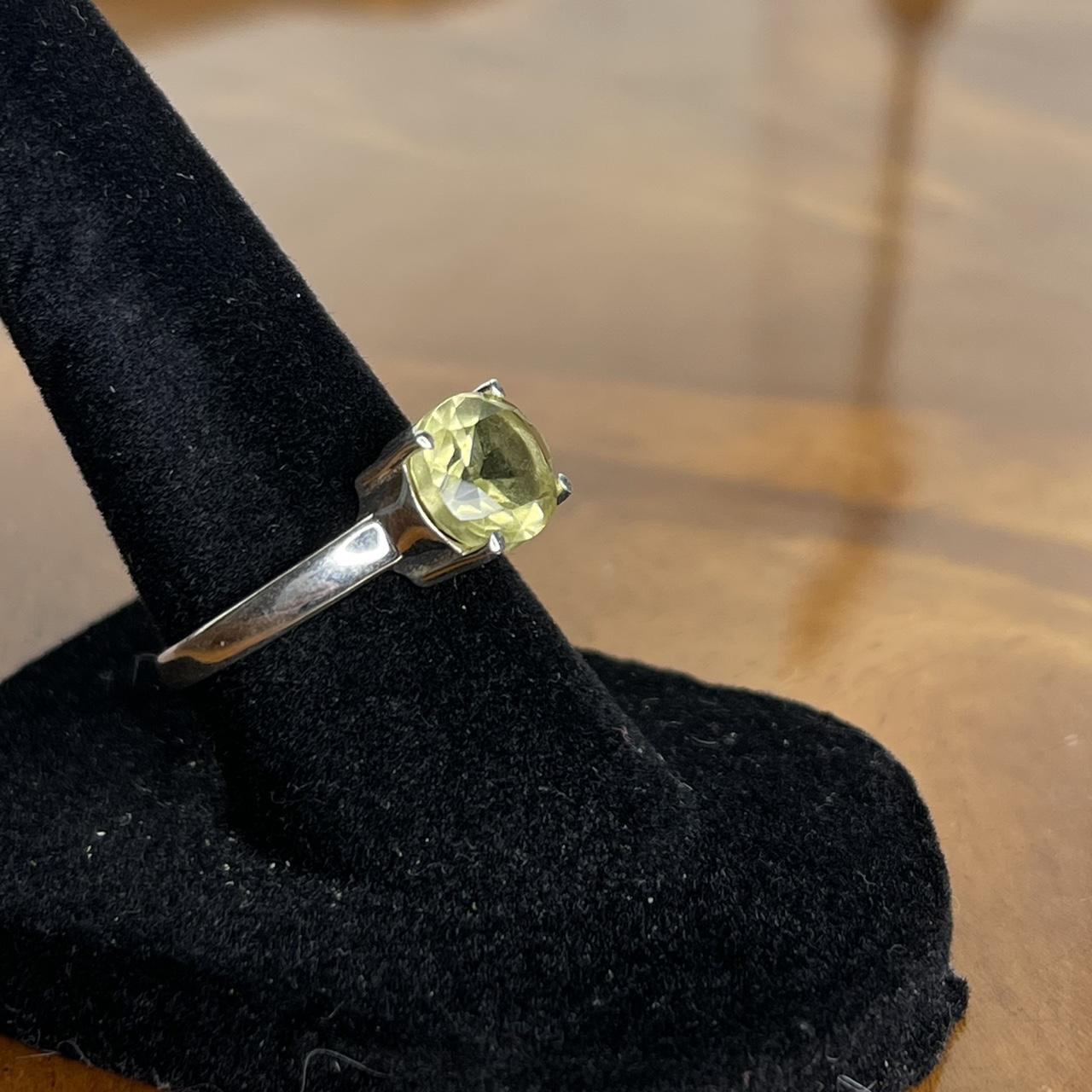 Women's Ring - Green – Solid sterling silver ring… - image 4