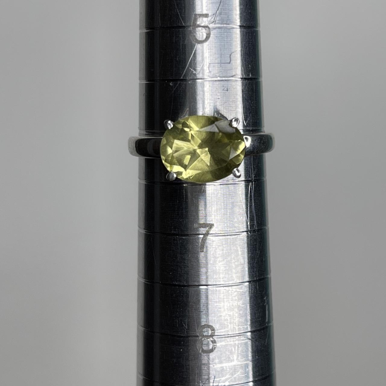 Women's Ring - Green – Solid sterling silver ring… - image 5