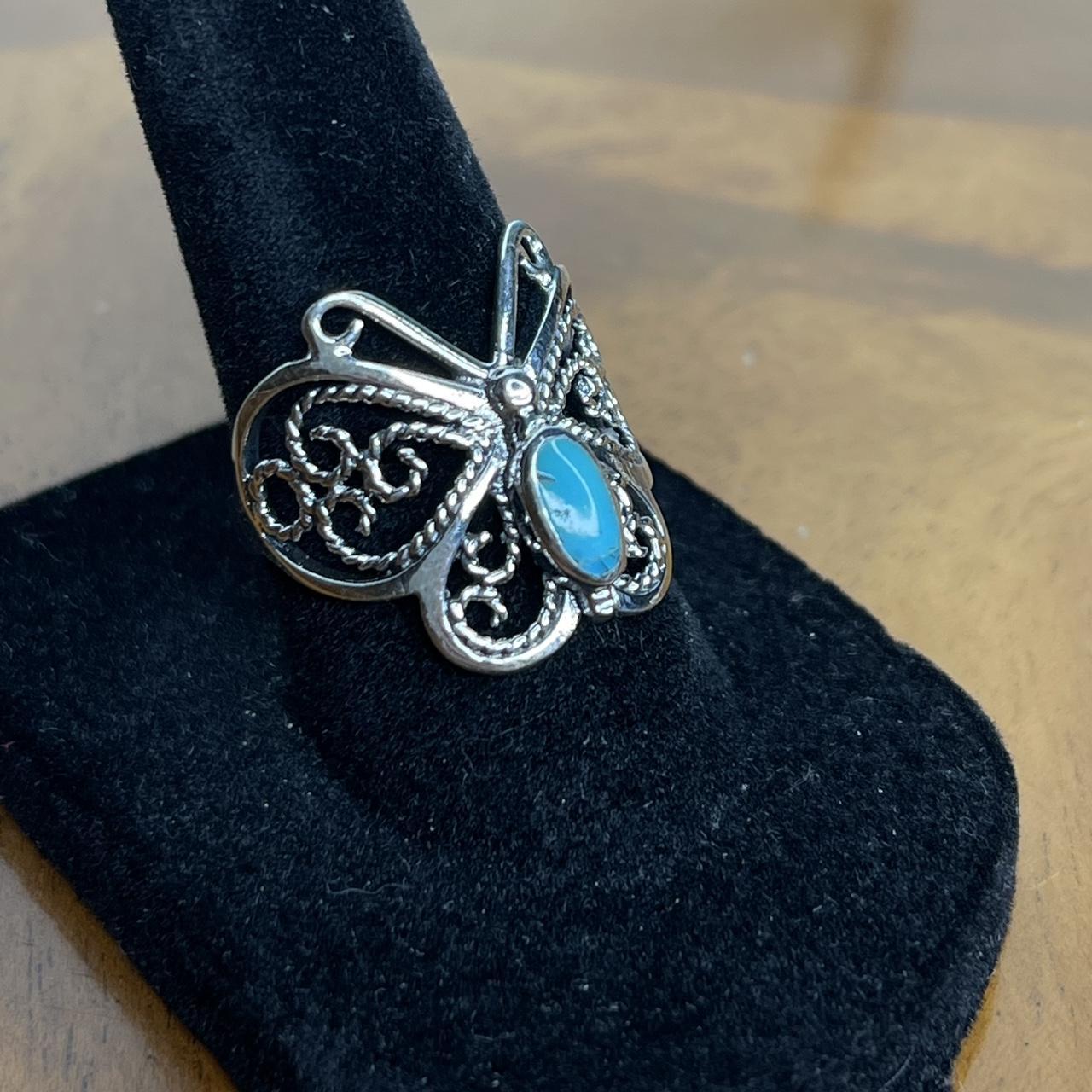 Women's Ring - Silver – Solid sterling silver rin… - image 2